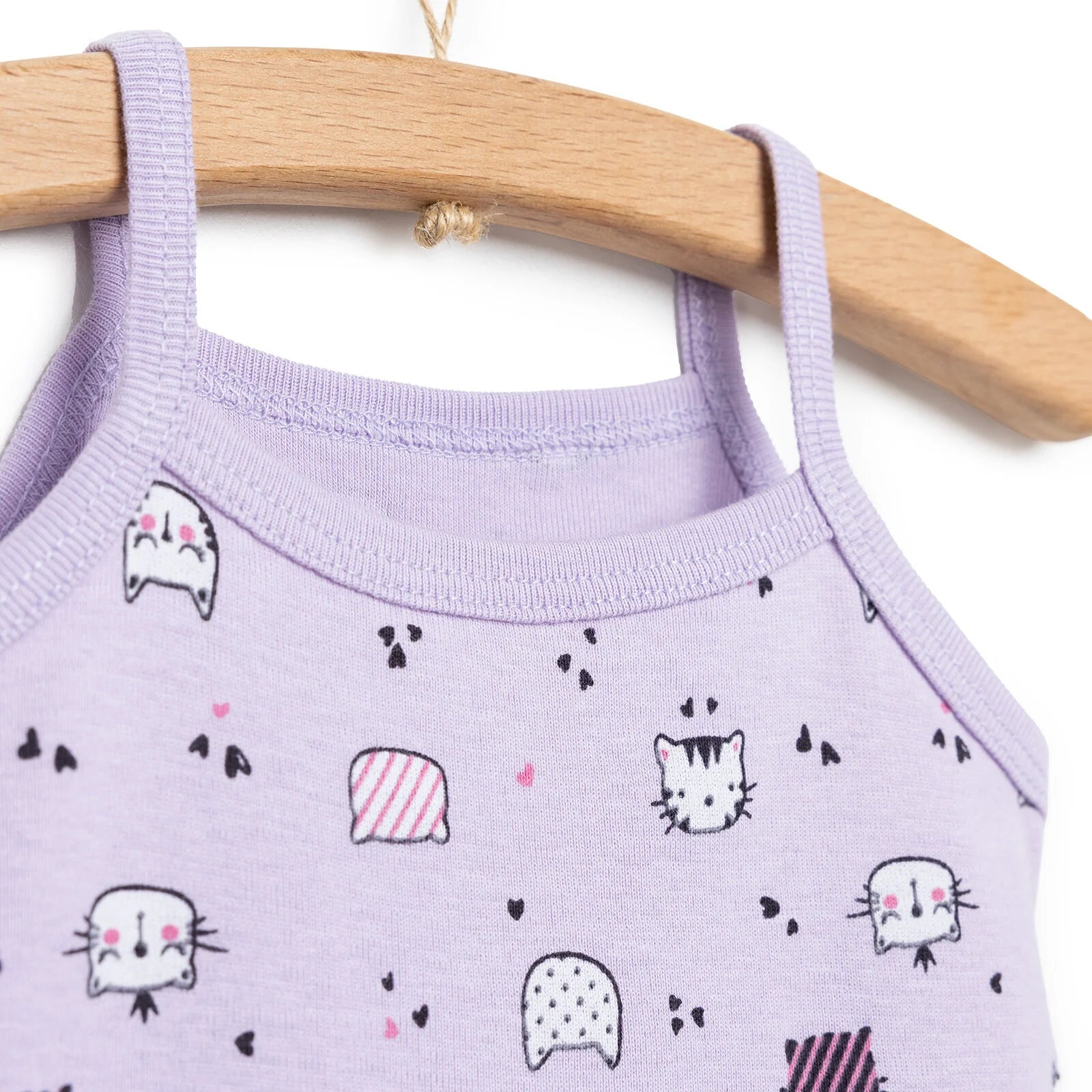 HelloBaby Rope Strap Bodysuit - Purple - ebebek - Black Friday