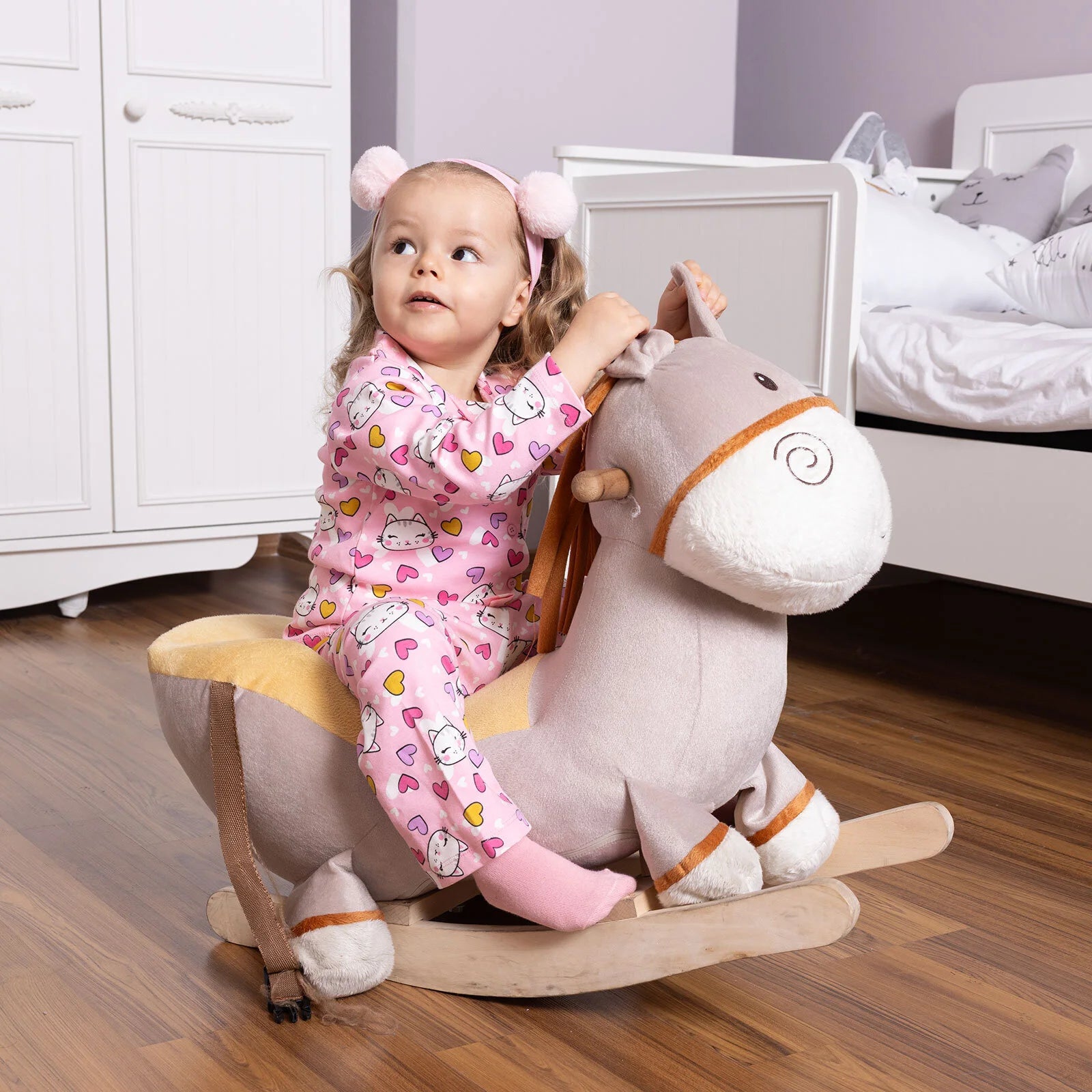 HelloBaby Girl Long Sleeve Pyjamas Set - Pink - ebebek - Black Friday