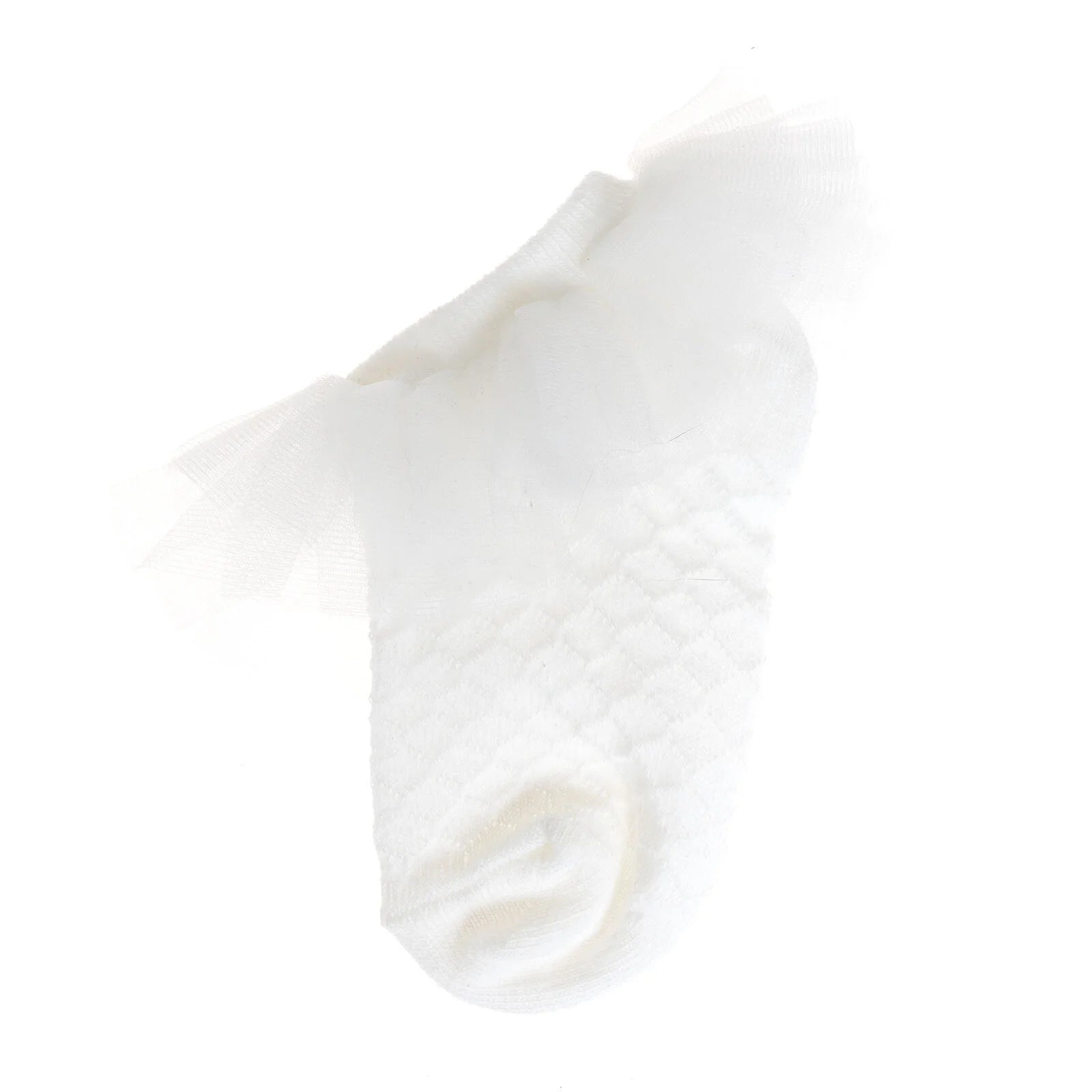 HelloBaby Girl Socks with Lace - White - ebebek - Black Friday