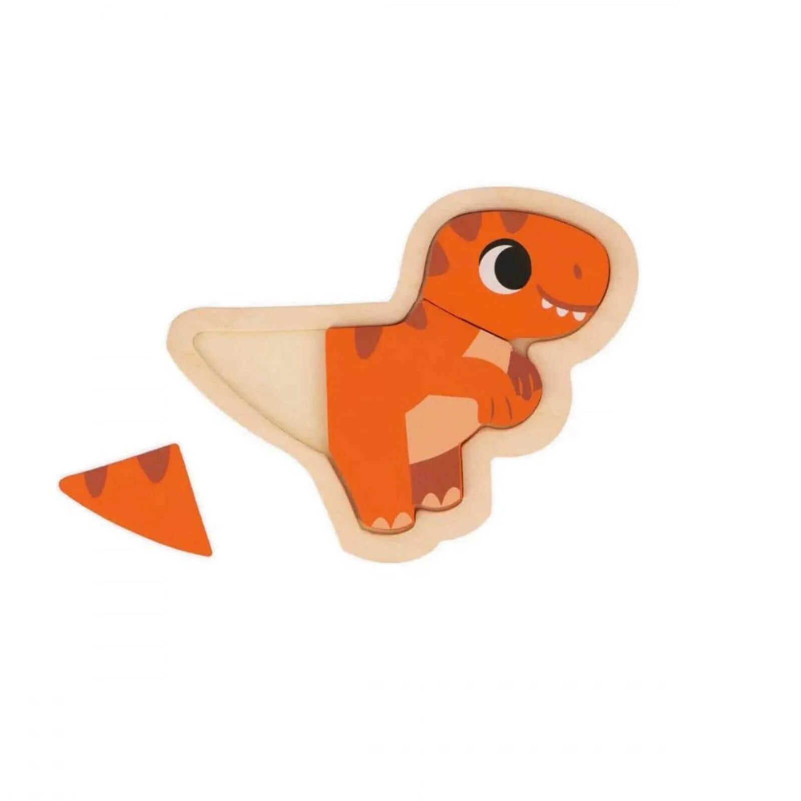 Janod 4 Progressive Puzzles Dino - ebebek - Black Friday
