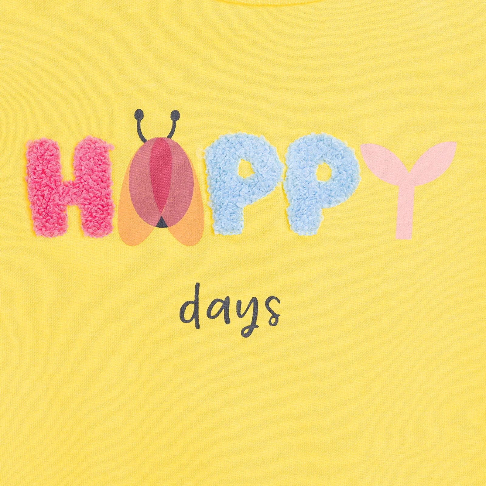 HelloBaby Motto Girl Girl Tshirt - Legging - Yellow - ebebek - Black Friday