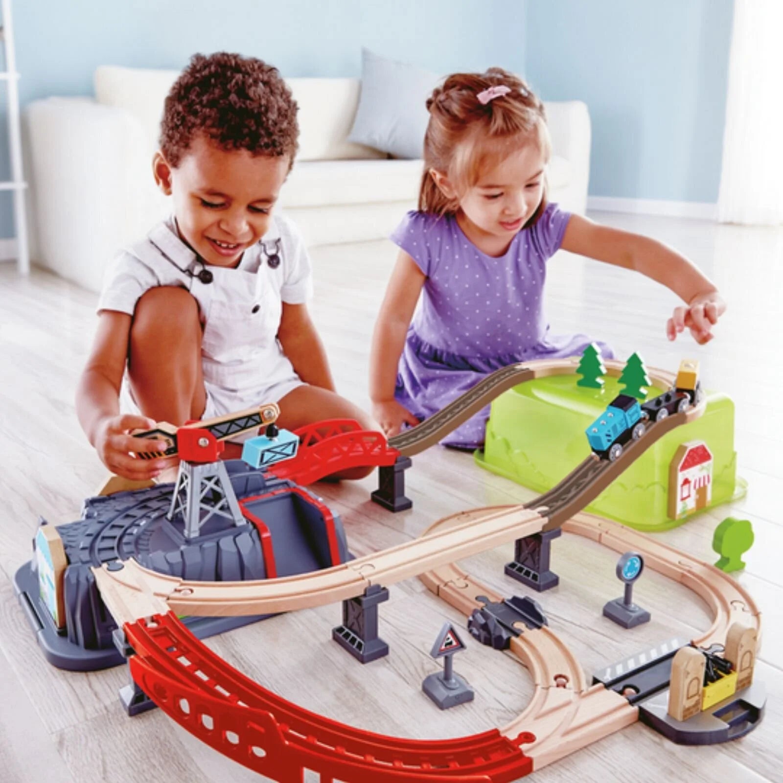 Hape Railway Bucket Builder Set - ebebek - Black Friday