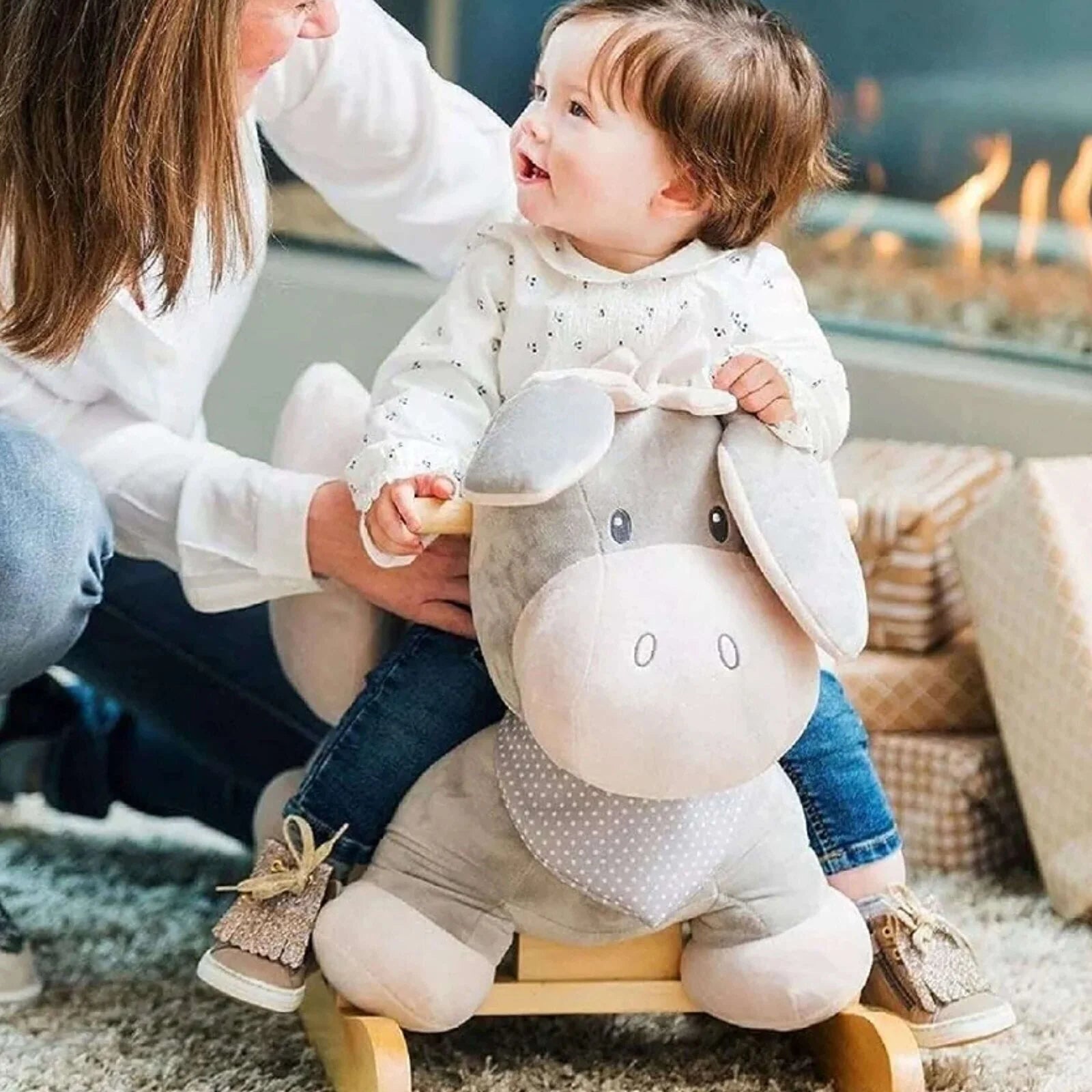 Nattou Cappuccino Donkey Rocker - ebebek - Black Friday