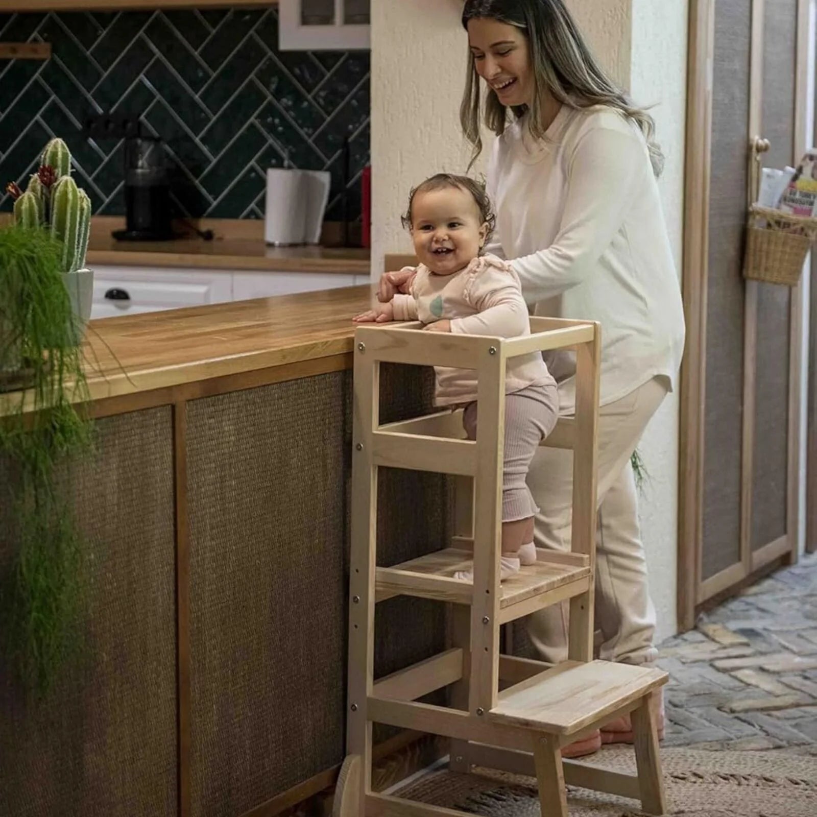 Kukka Wooden Learning Tower - ebebek - Black Friday