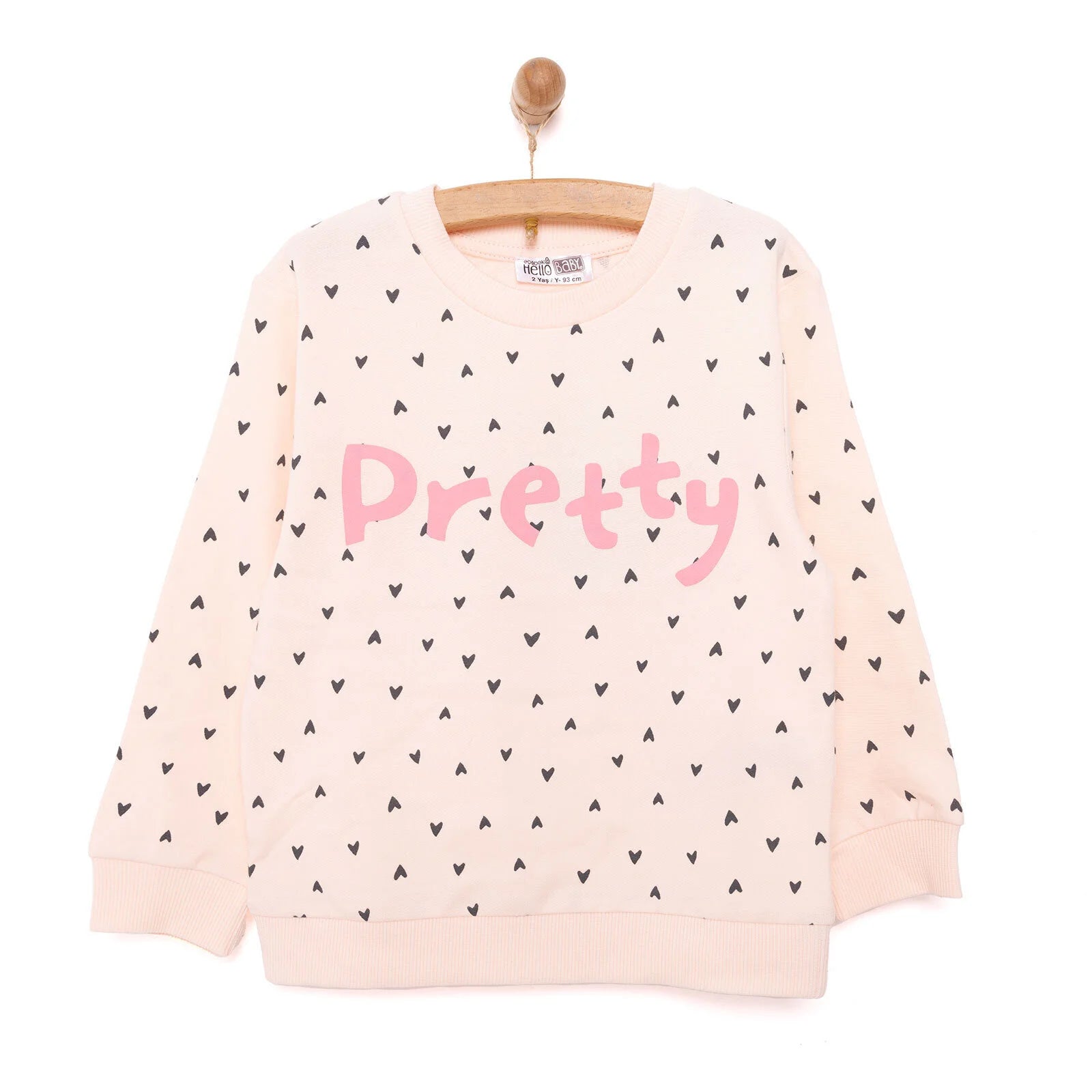 HelloBaby Basic Low Raised Lion Printed Sweatshirt - Printed - ebebek - Black Friday