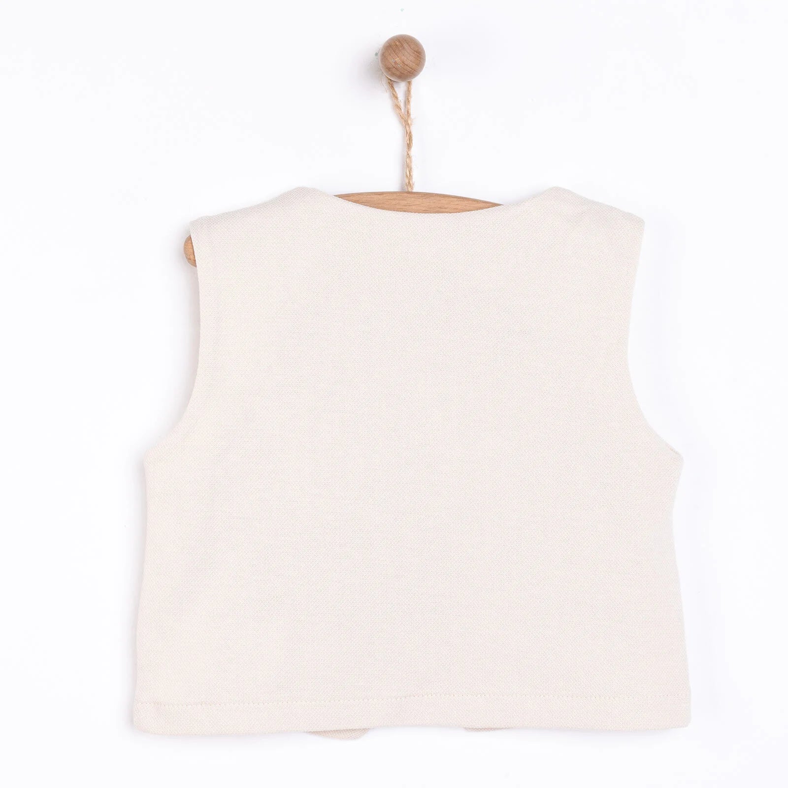 HelloBaby Classic Boy Boy Vest - Ecru - ebebek - Black Friday