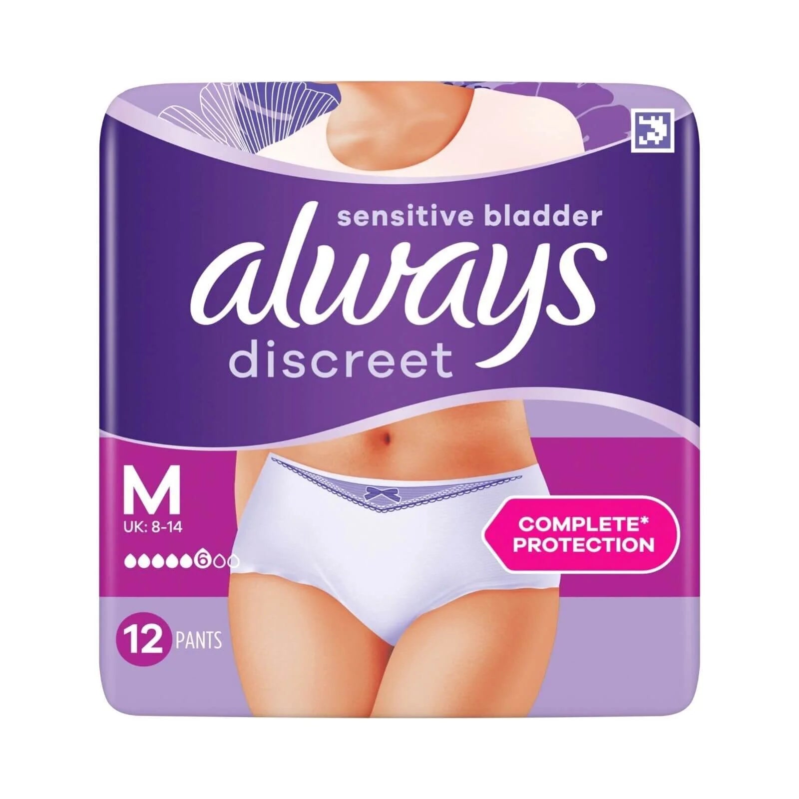 Always Discreet Pants Normal Medium 12 pcs - ebebek - Black Friday