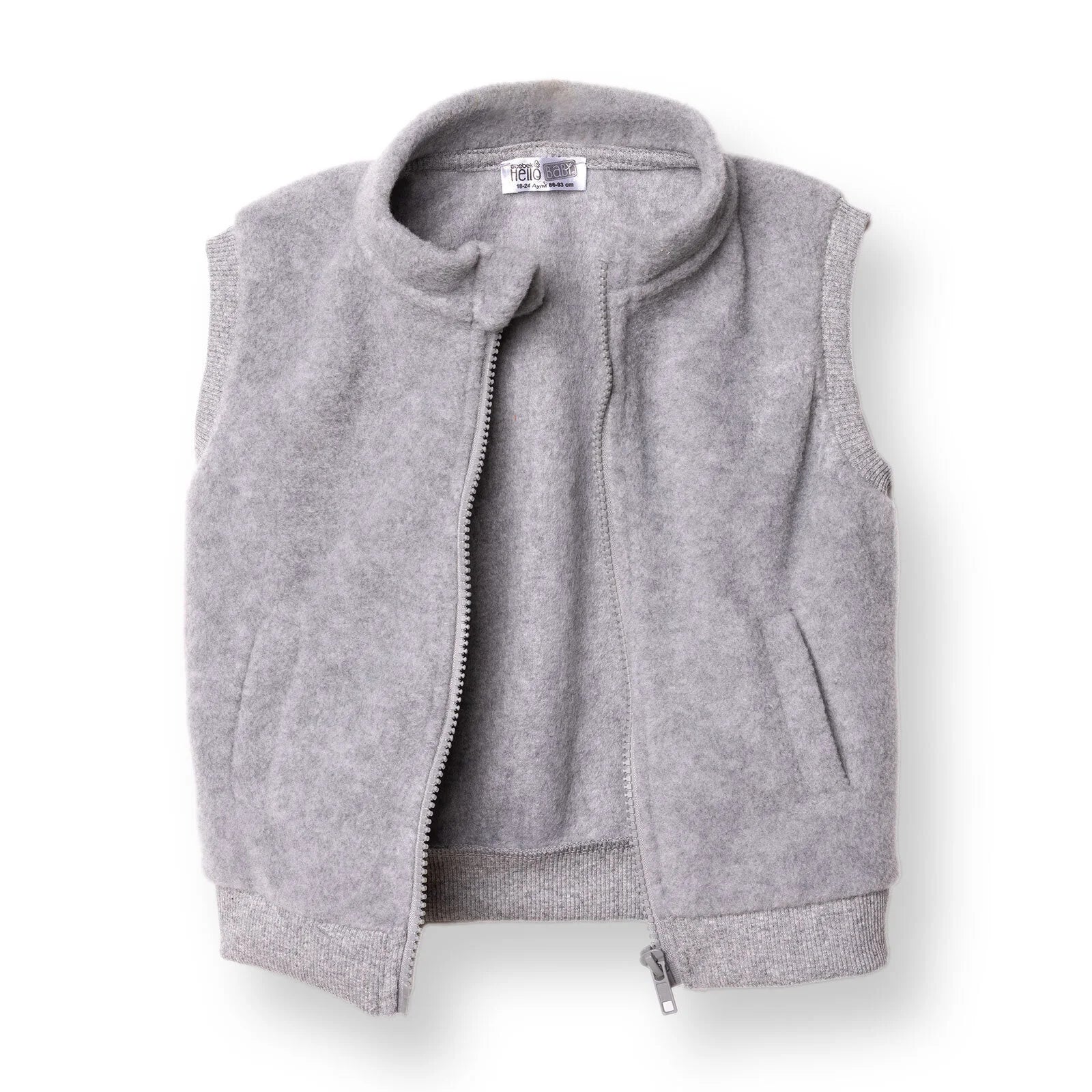 HelloBaby Polar Vest - Grey Melange - ebebek - Black Friday