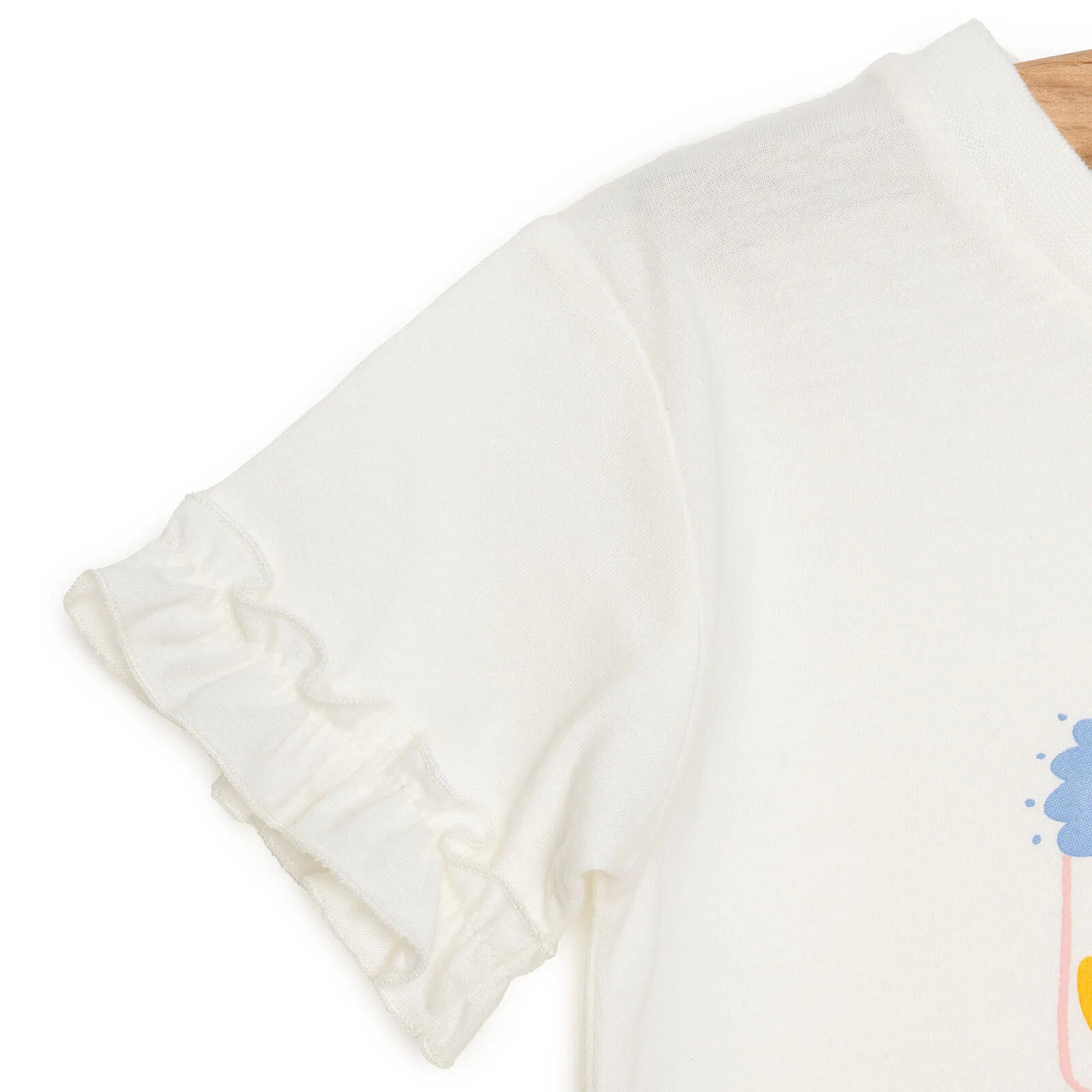 HelloBaby Baby Girl Tight - Tshirt - Ecru - ebebek - Black Friday