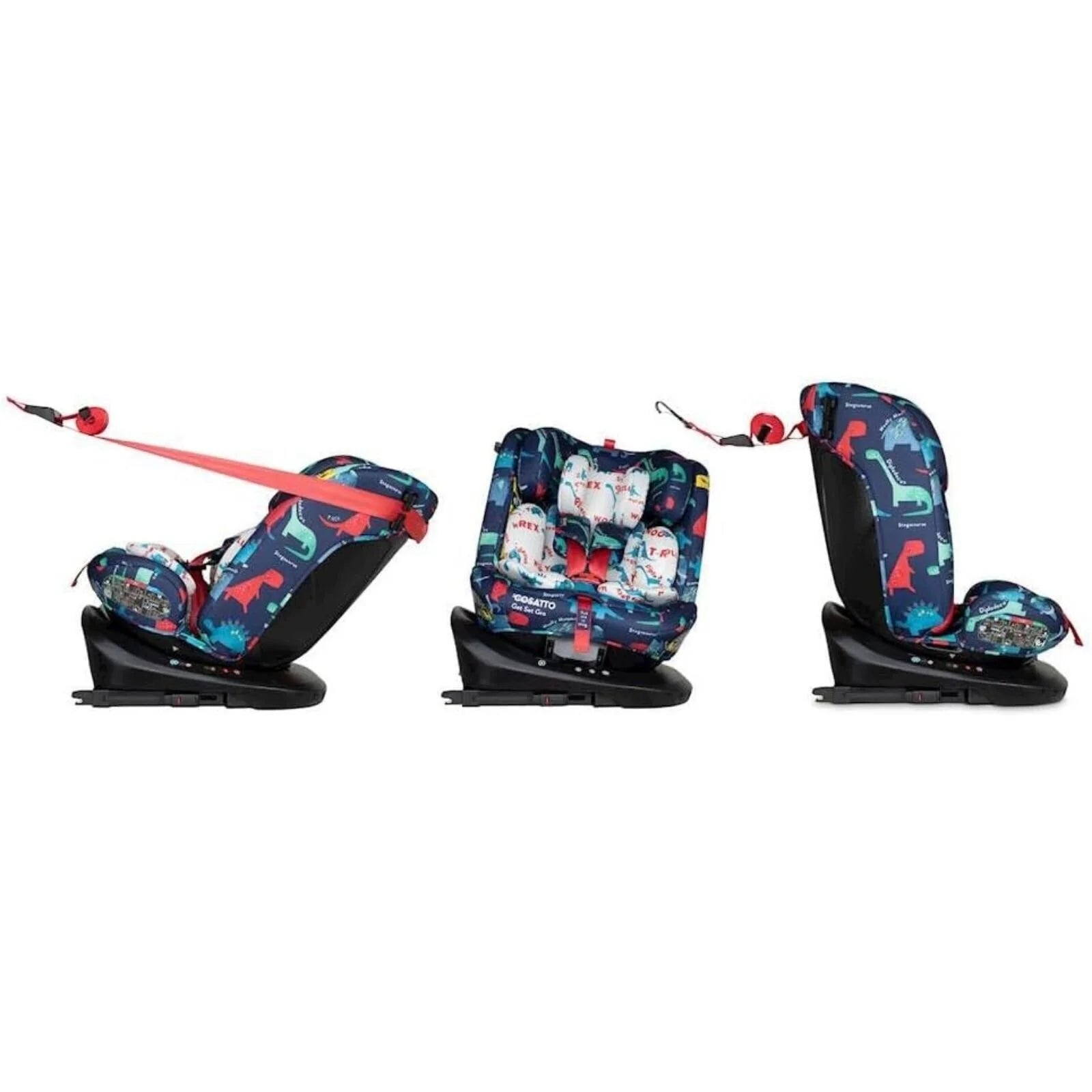 Cosatto Get Set Gro i - Size 360 Car Seat - D is for Dino - ebebek - Black Friday