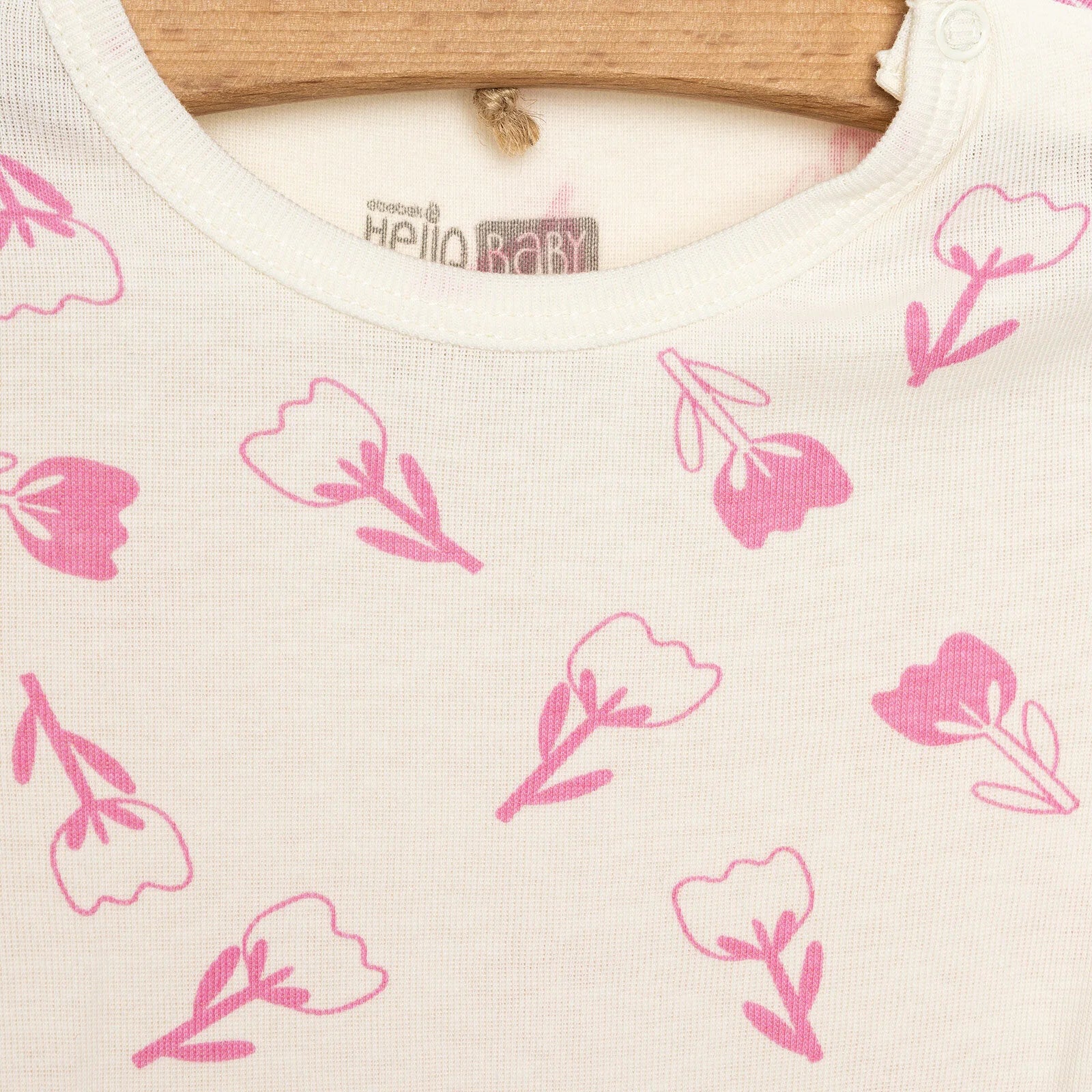 HelloBaby Baby Girl Long Sleeve Bodysuit 2pcs - Pink - ebebek - Black Friday