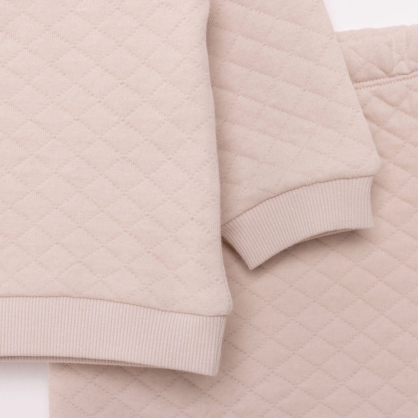 HelloBaby Newborn Quilted Sweatshirt - Footed Bottom - Grey - ebebek - Black Friday