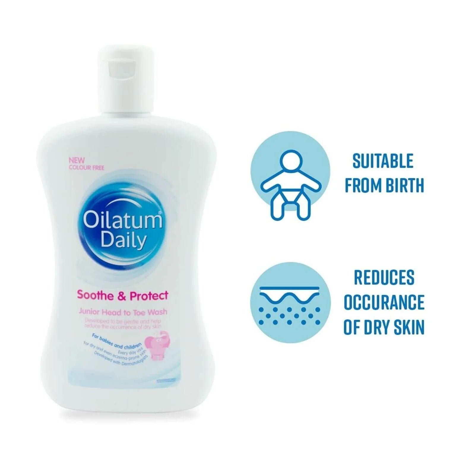 Oilatum Junior Head to Toe Wash 300ml - ebebek - Black Friday