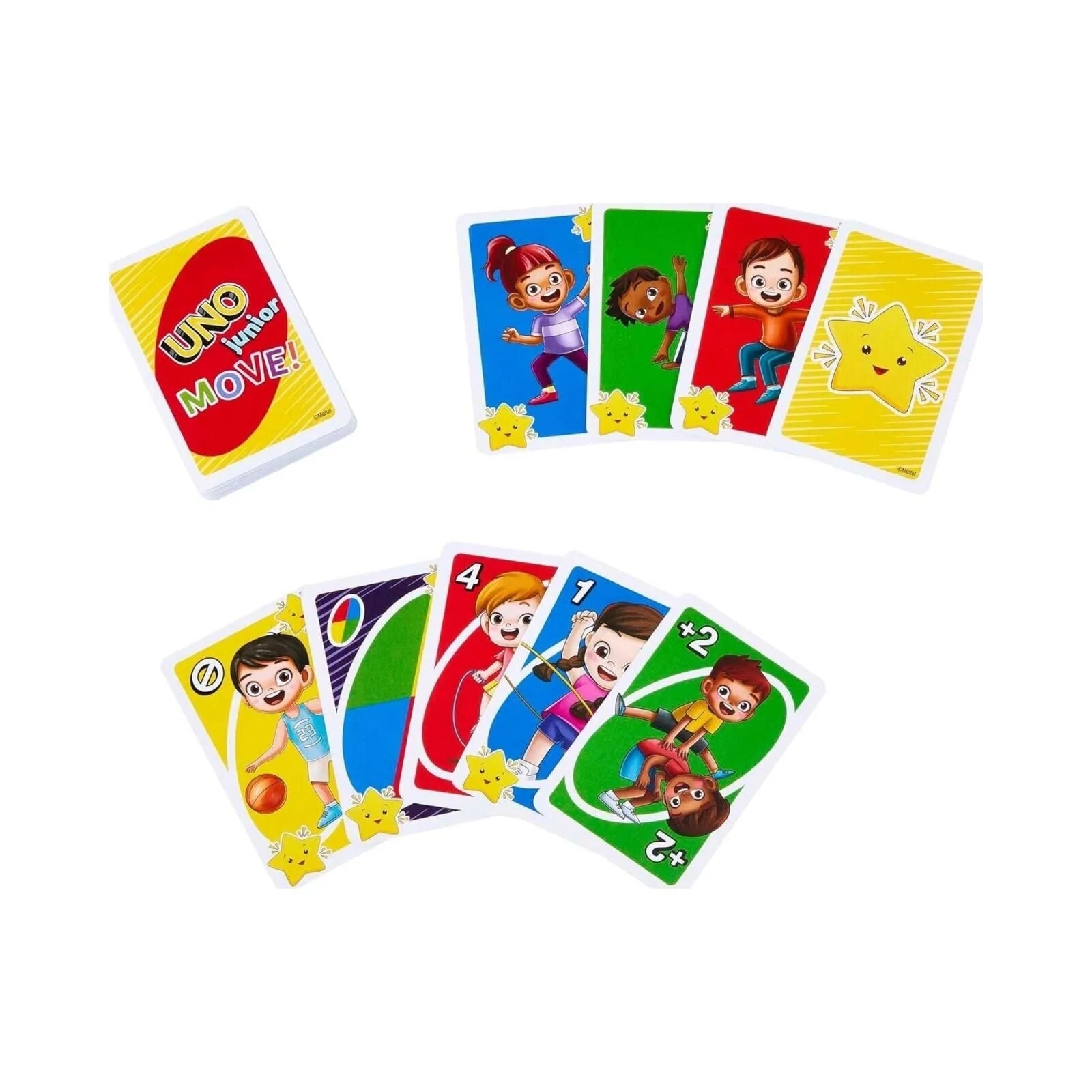 Mattel Uno Junior Move Card Game - ebebek - Black Friday