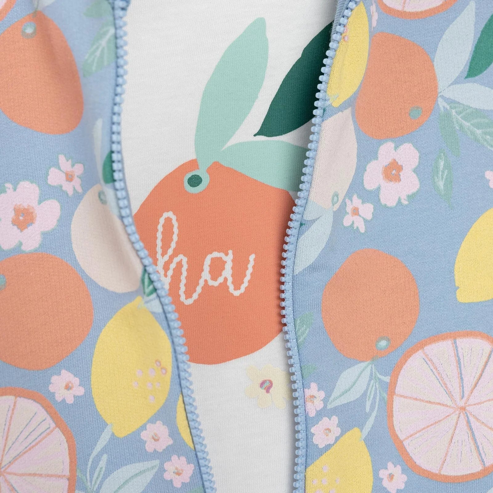 Bebetto Newborn Baby Girl Aloha Hooded Cardigan - Sweatshirt - Bottom - Light Blue - ebebek - Black Friday