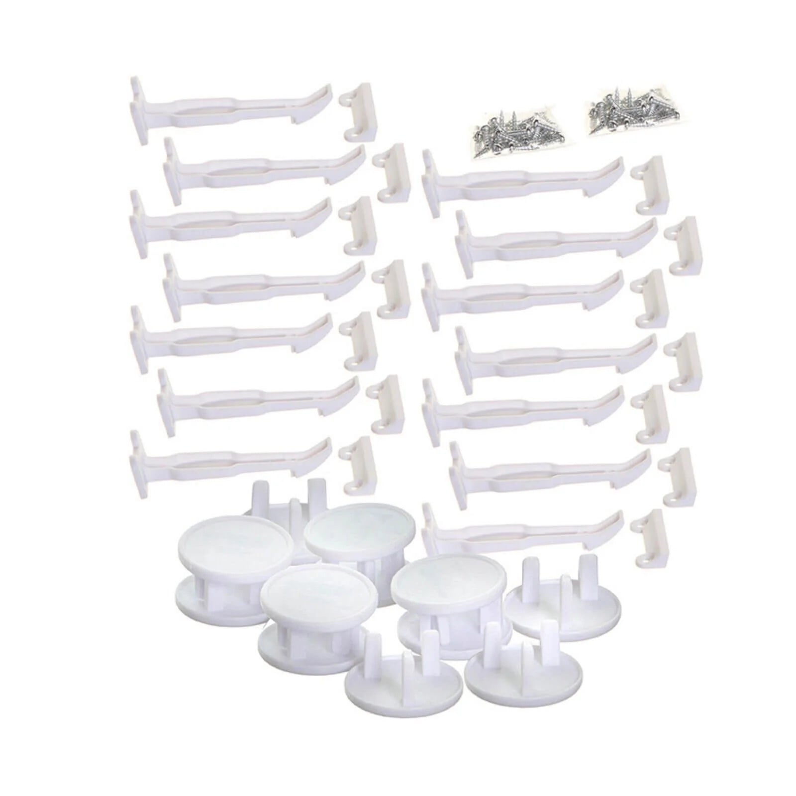 Dreambaby Wide - Grip Safety Catches 14 pcs & Socket Covers 12 pcs - ebebek - Black Friday