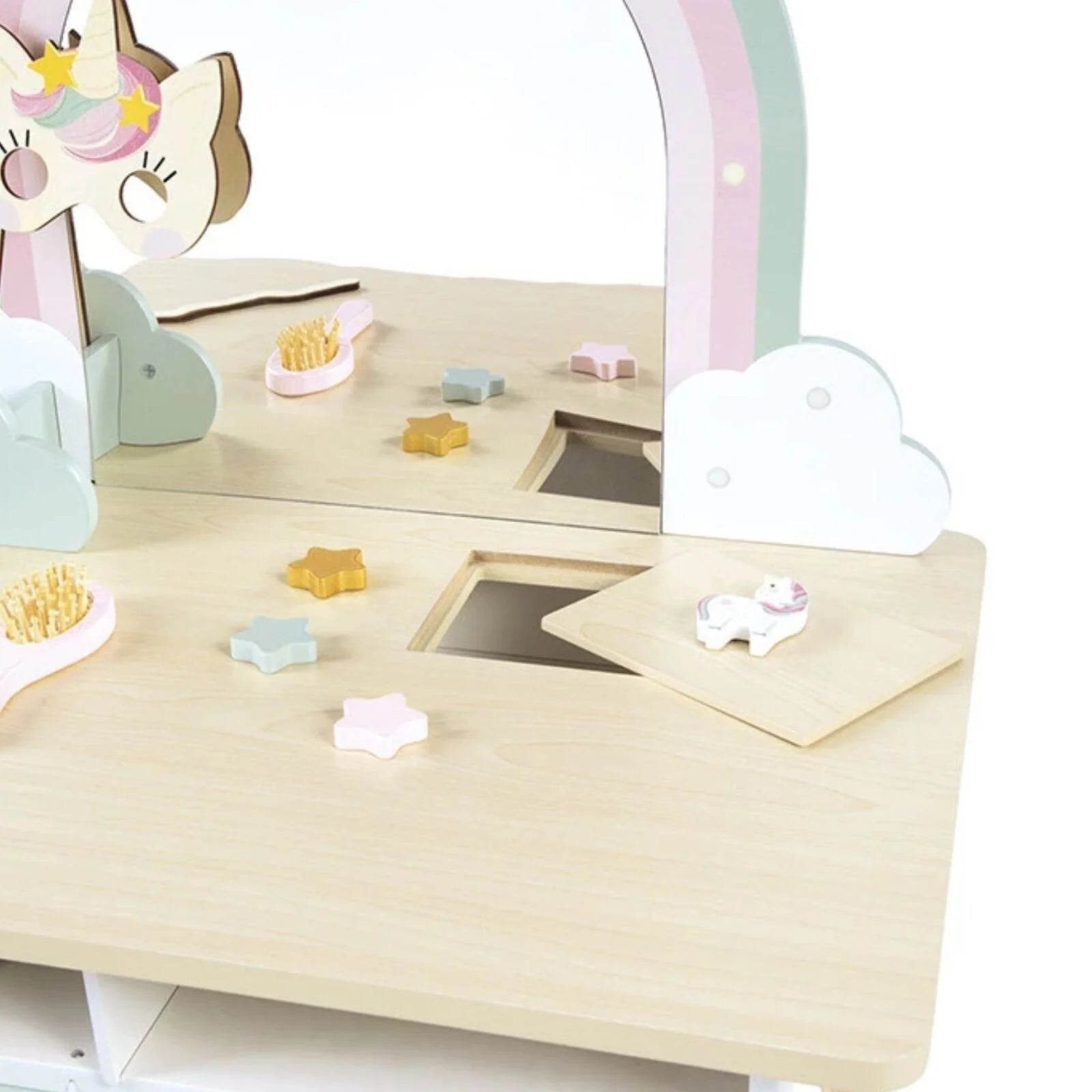 Janod Wooden Dressing Table - Unicorn - ebebek - Black Friday