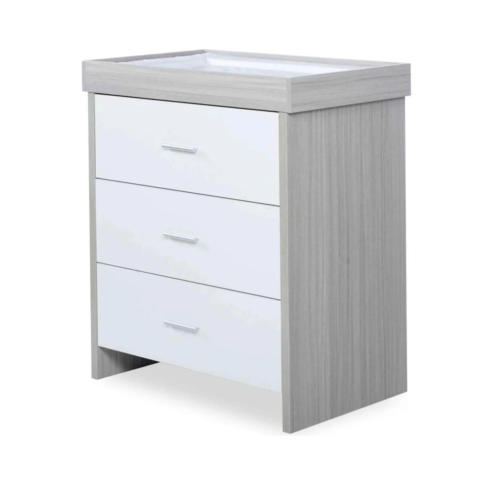 Ickle Bubba Pembrey Furniture Set Under Drawer Ash Grey & White 3 pcs - Fibre Mattress - ebebek - Black Friday