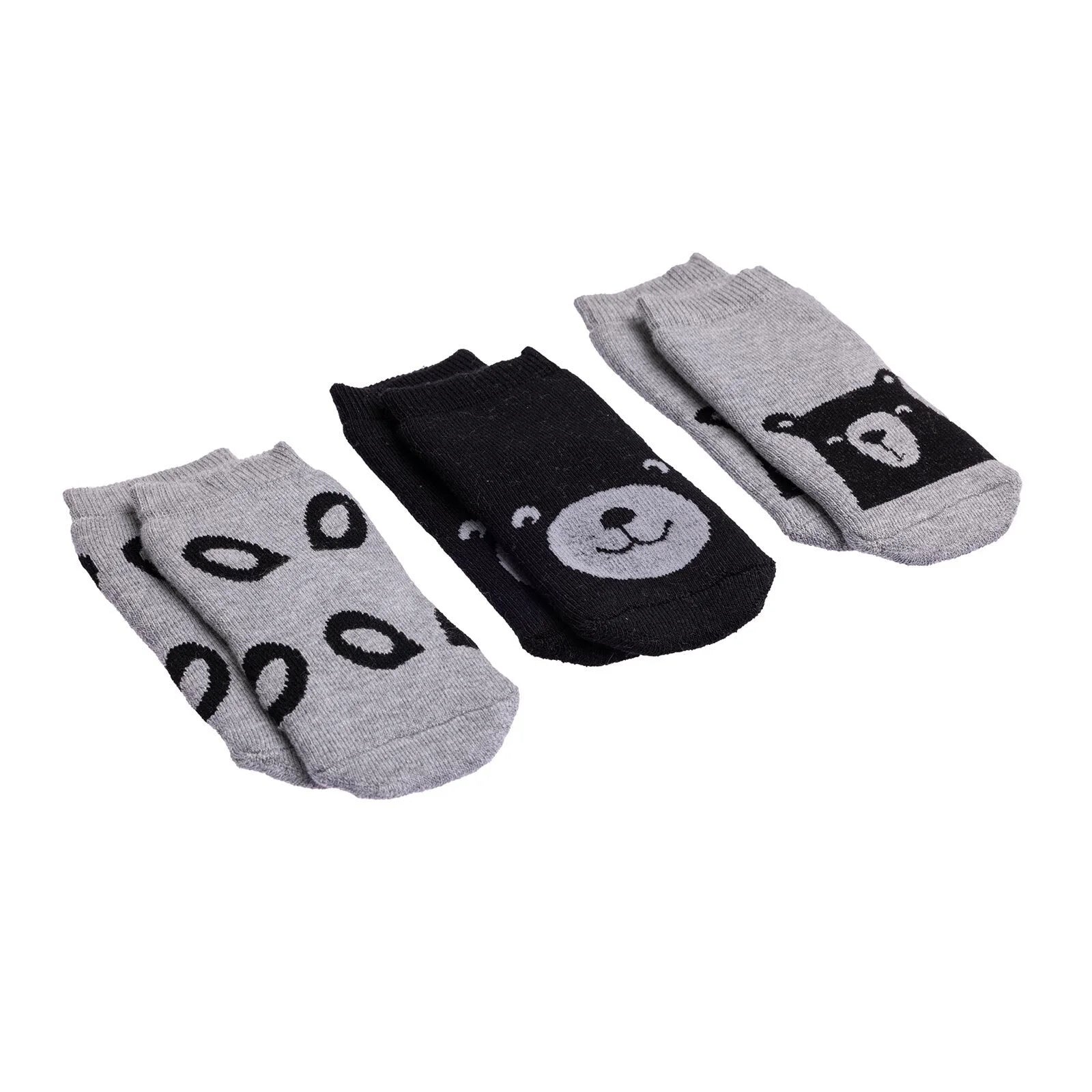 HelloBaby Baby Girl Chenille Socks 3 Pcs - Multicolour - ebebek - Black Friday