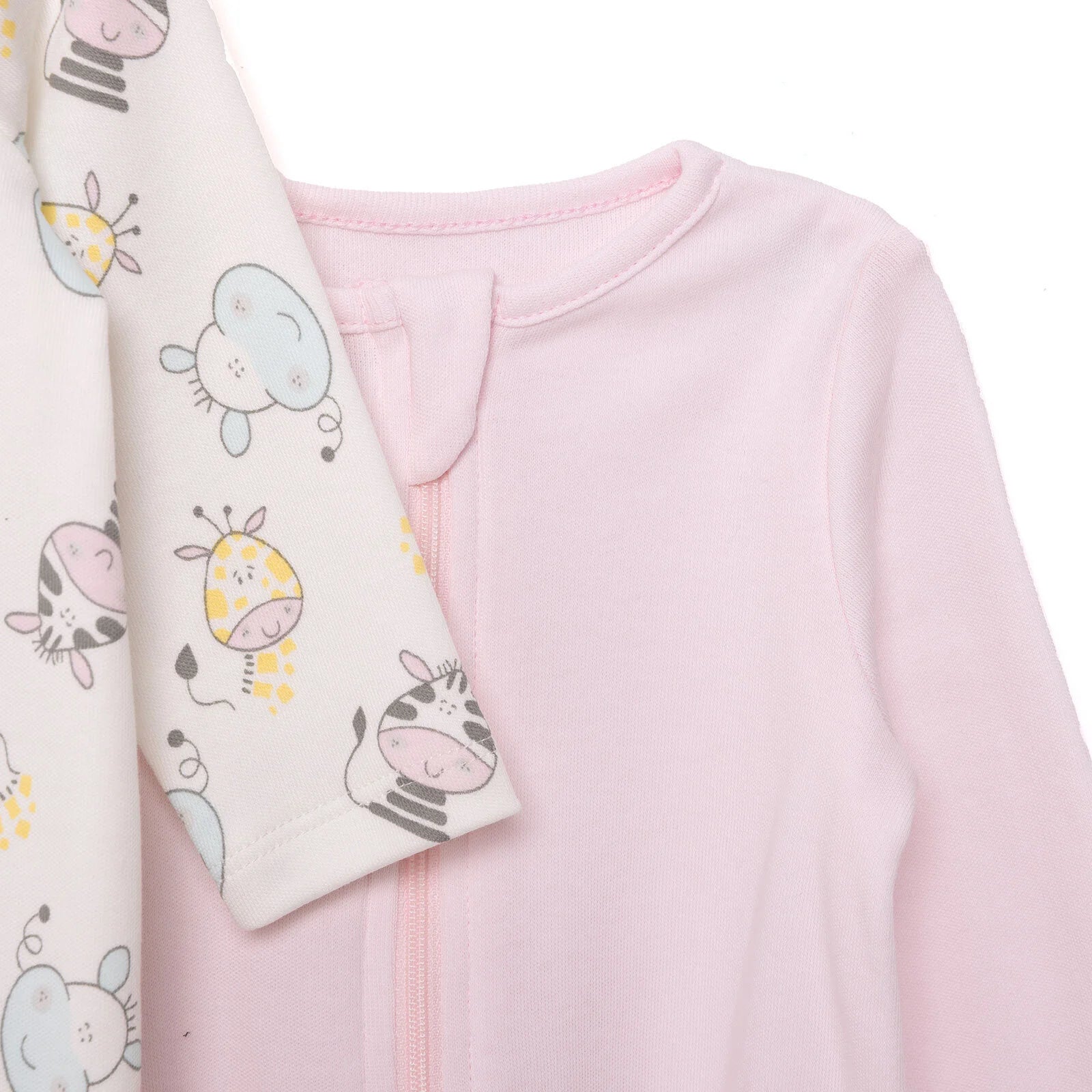 HelloBaby Newborn Girl Footed Jumpsuit - Ecru - ebebek - Black Friday