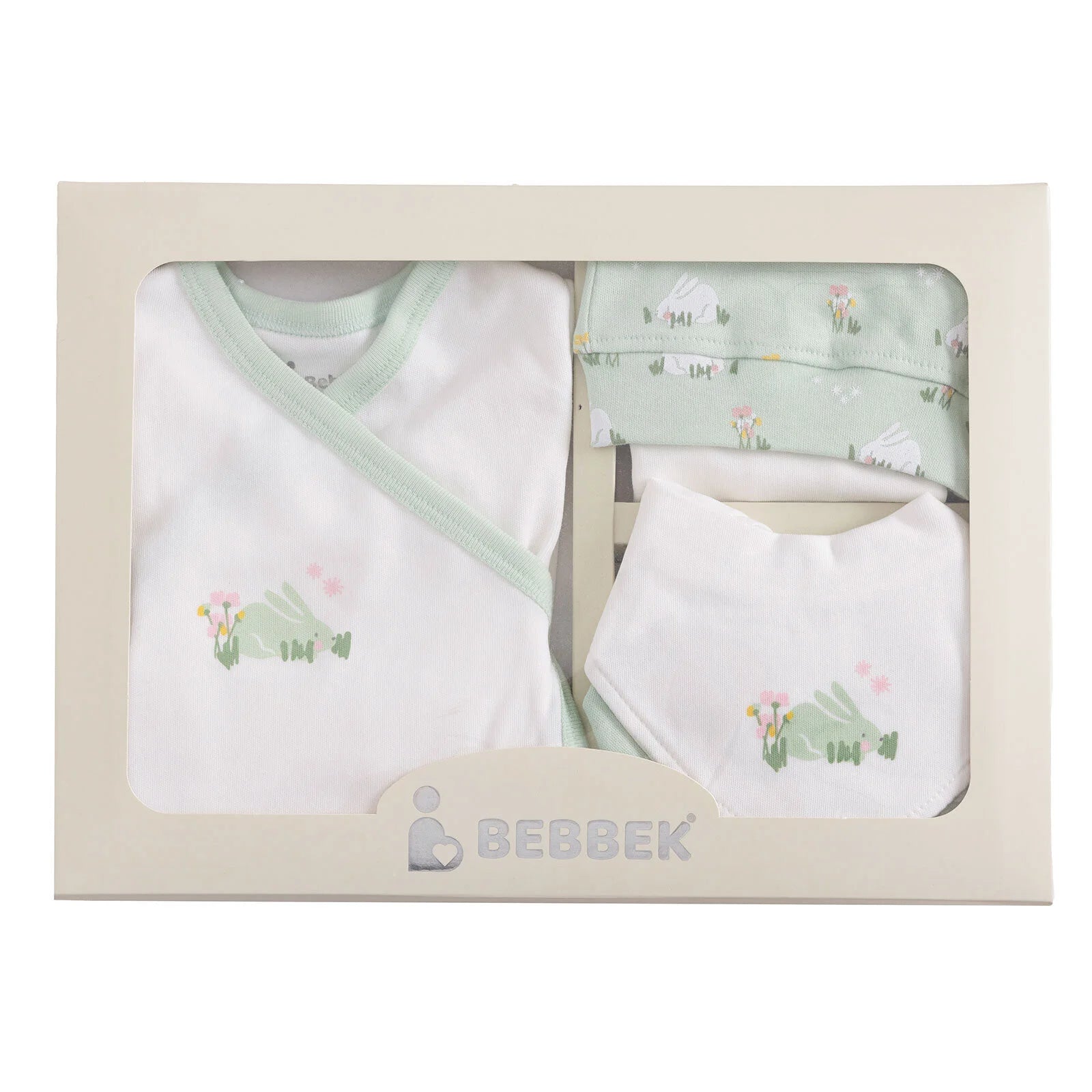 Bebbek Girl Newborn Gift Set 5 pcs - Green - ebebek - Black Friday