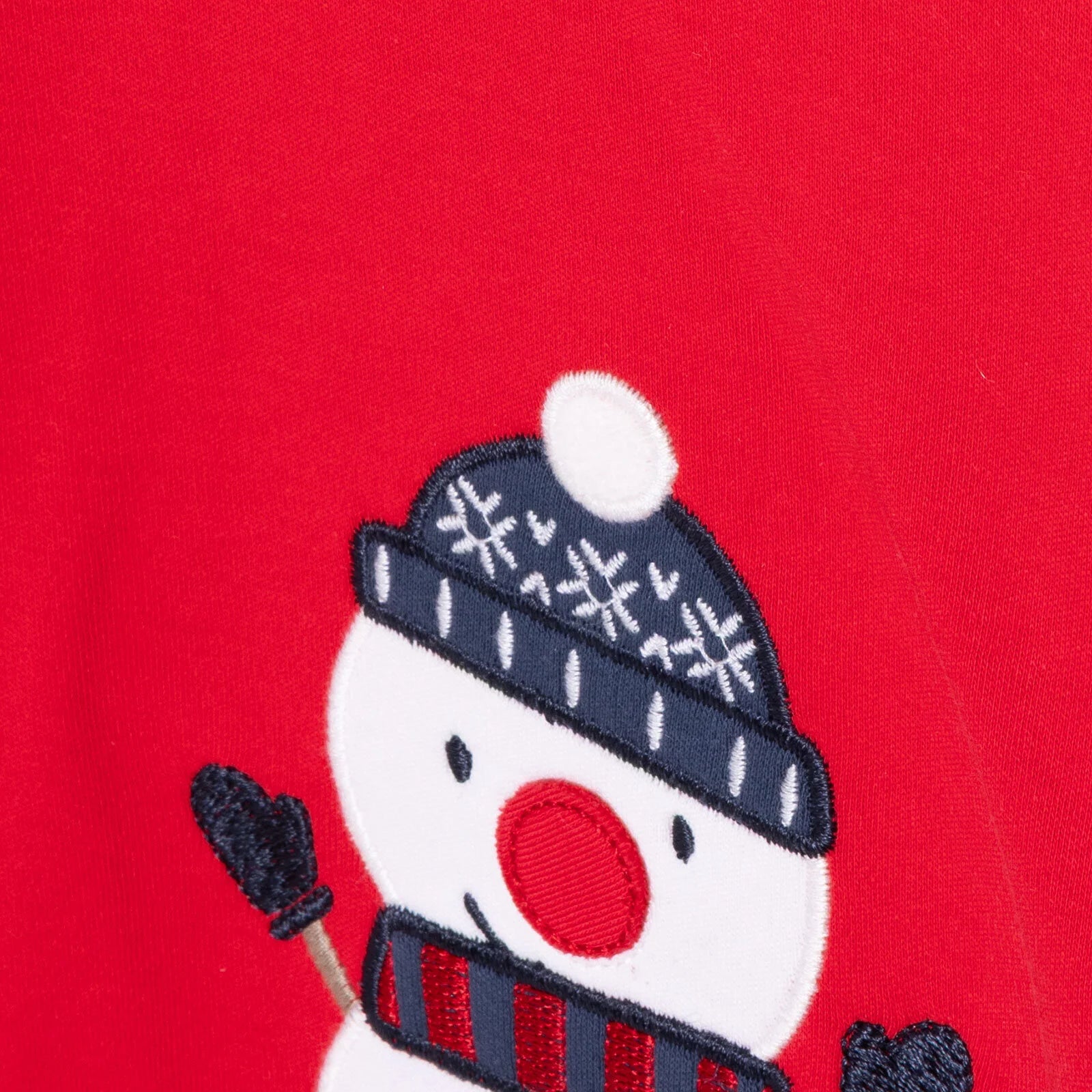 HelloBaby My First Christmas Newborn Boy Sweatshirt - Footed Bottom - Red - ebebek - Black Friday