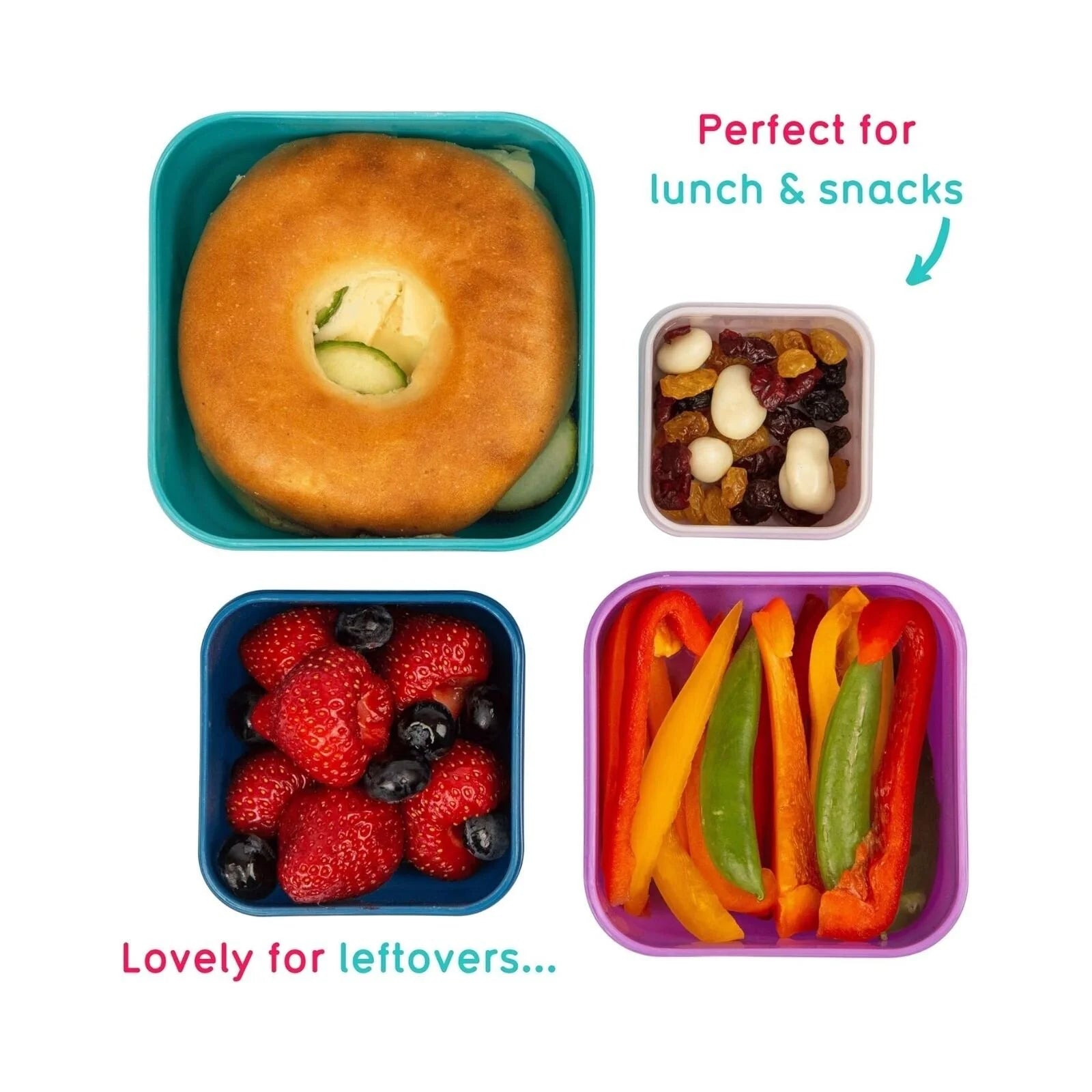 TUM TUM Nesting Snack Pots Pack of 4 - Felicity Fox - ebebek - Black Friday