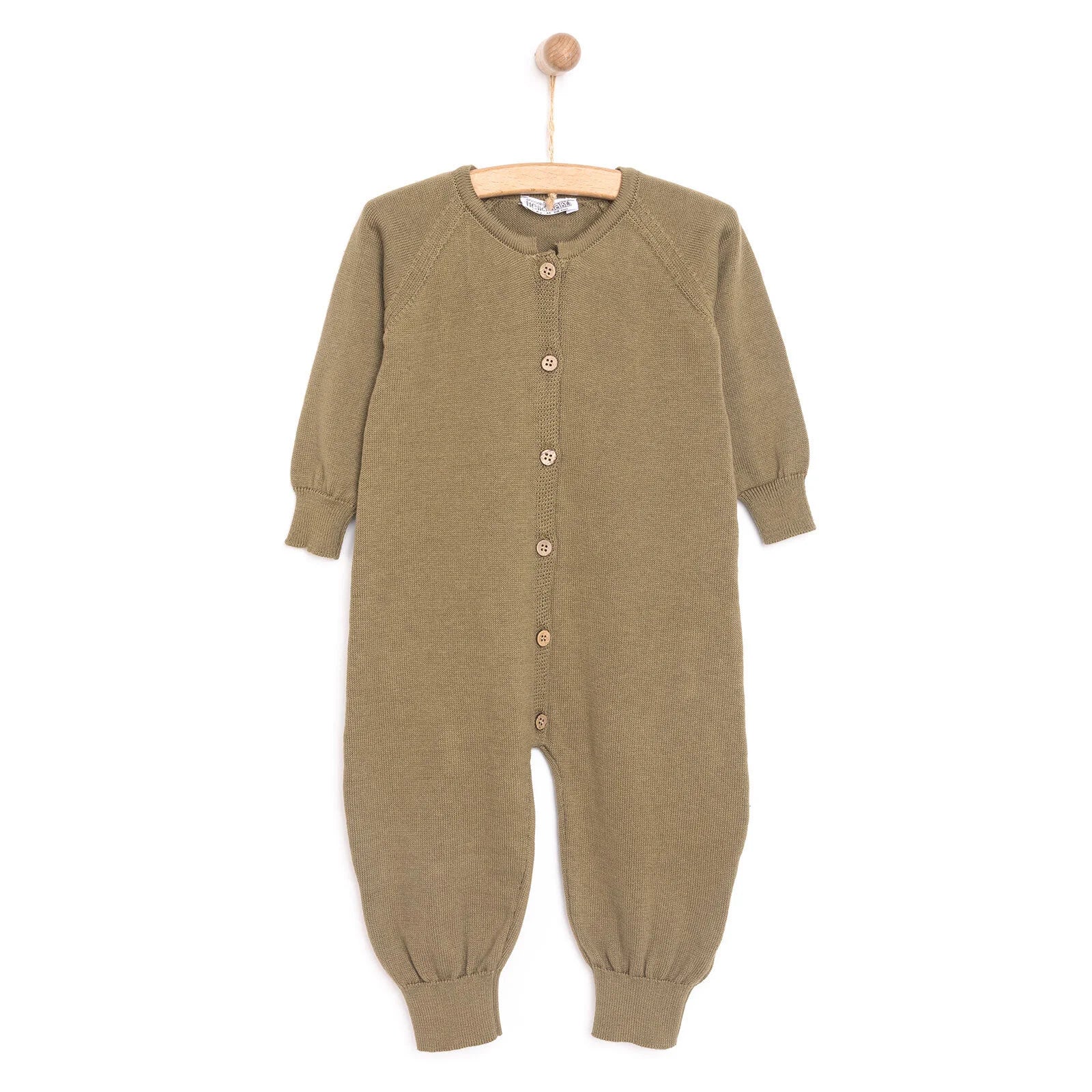 HelloBaby Newborn Baby Boy Jumpsuit - Khaki - ebebek - Black Friday
