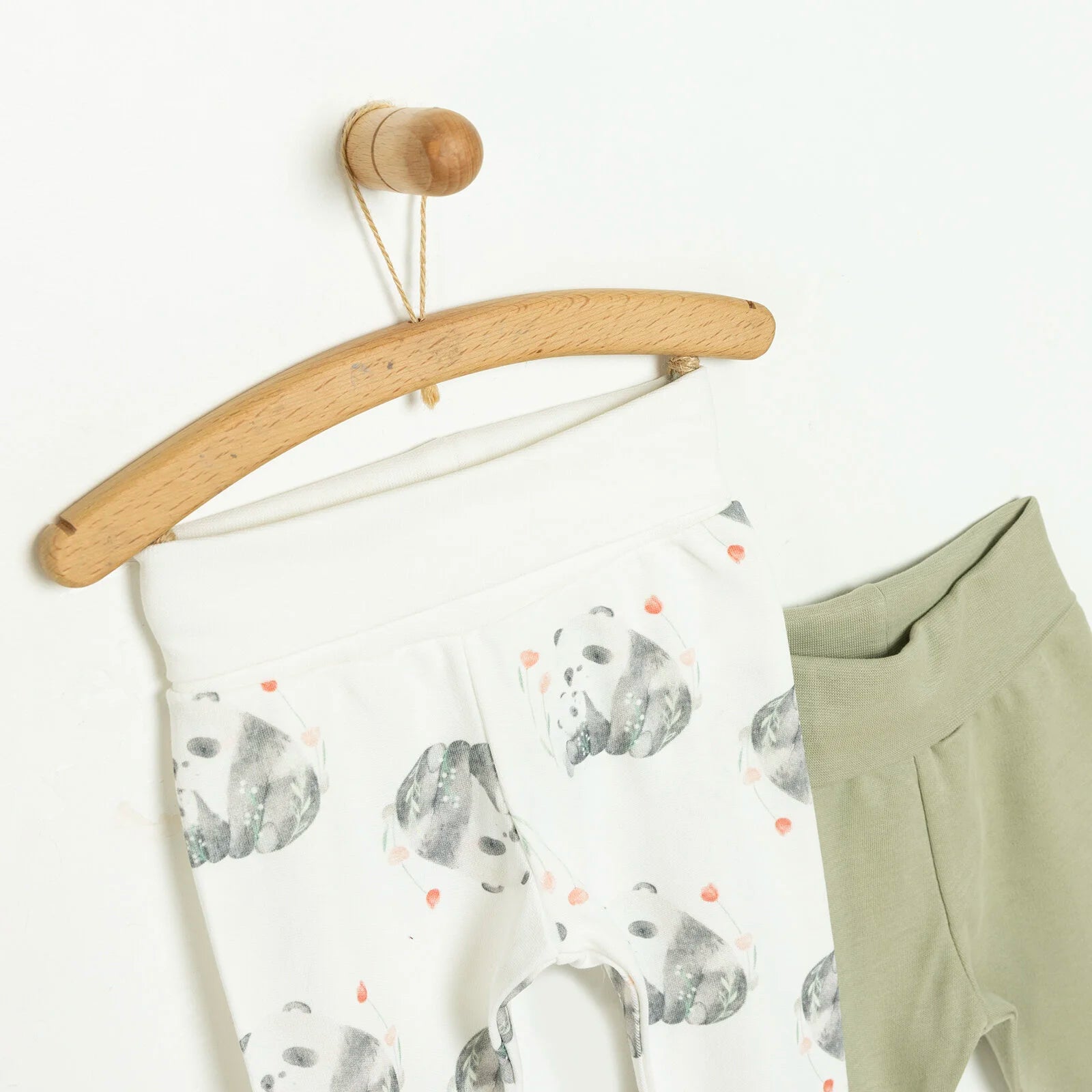 Tiffany 2 Piece Footed Bottom - Green - ebebek - Black Friday