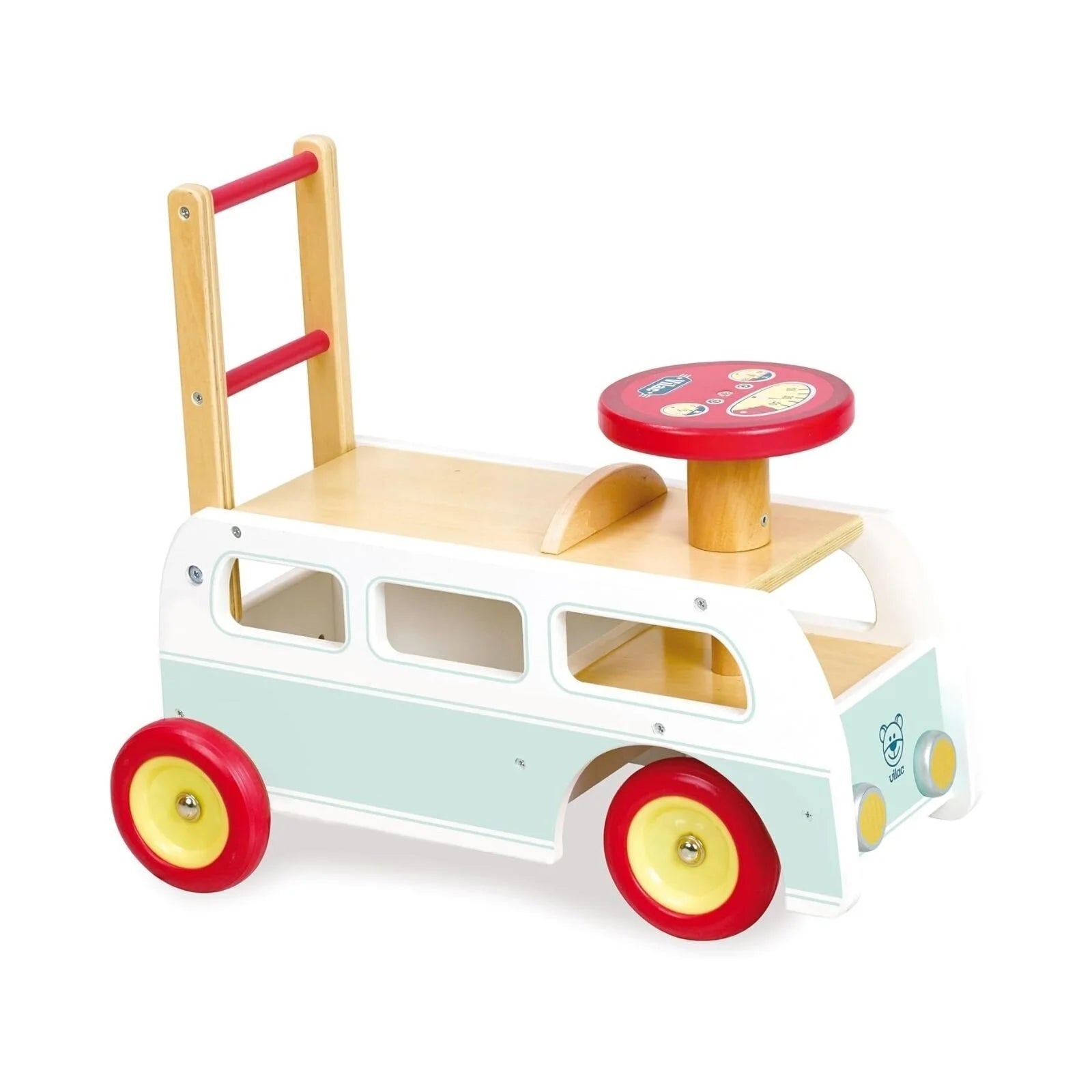 Vilac 2 - in - 1 Retro Wooden Camper Van - ebebek - Black Friday