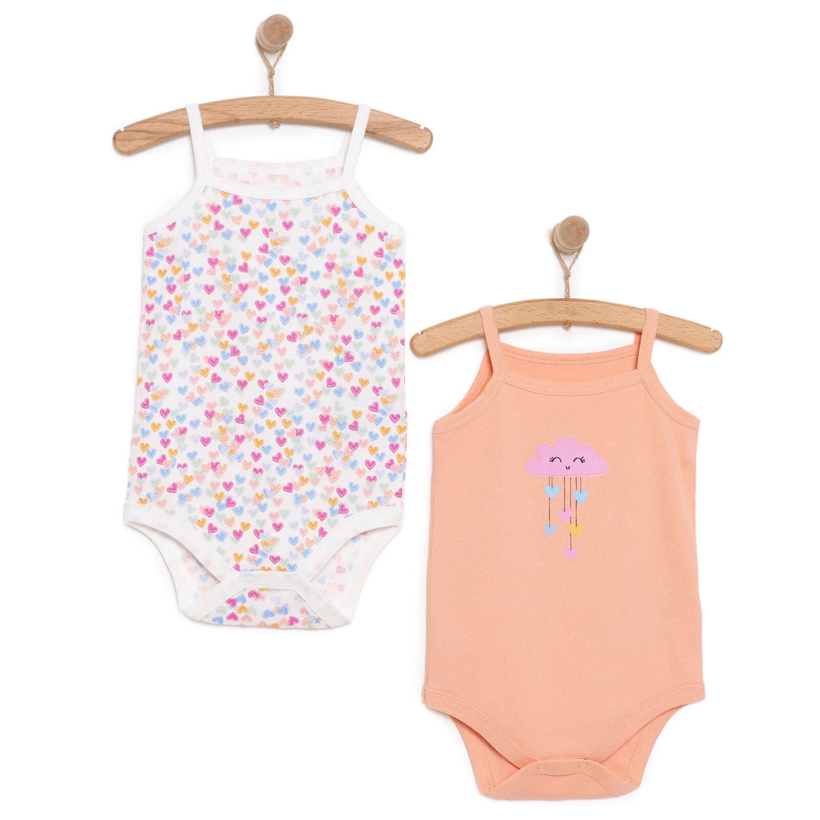 HelloBaby Girl 2 - Pack Sleeveless Bodysuit - Pink - ebebek - Black Friday