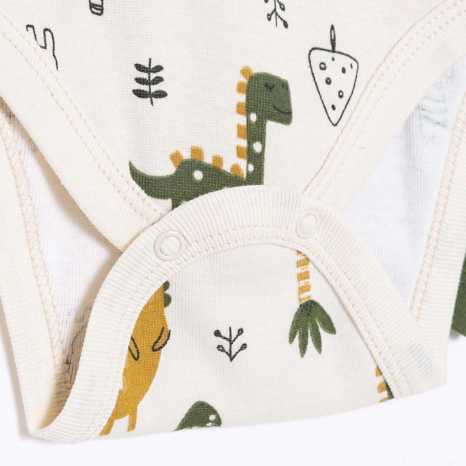 HelloBaby Long Sleeve Body 2 Pack - Khaki - ebebek - Black Friday