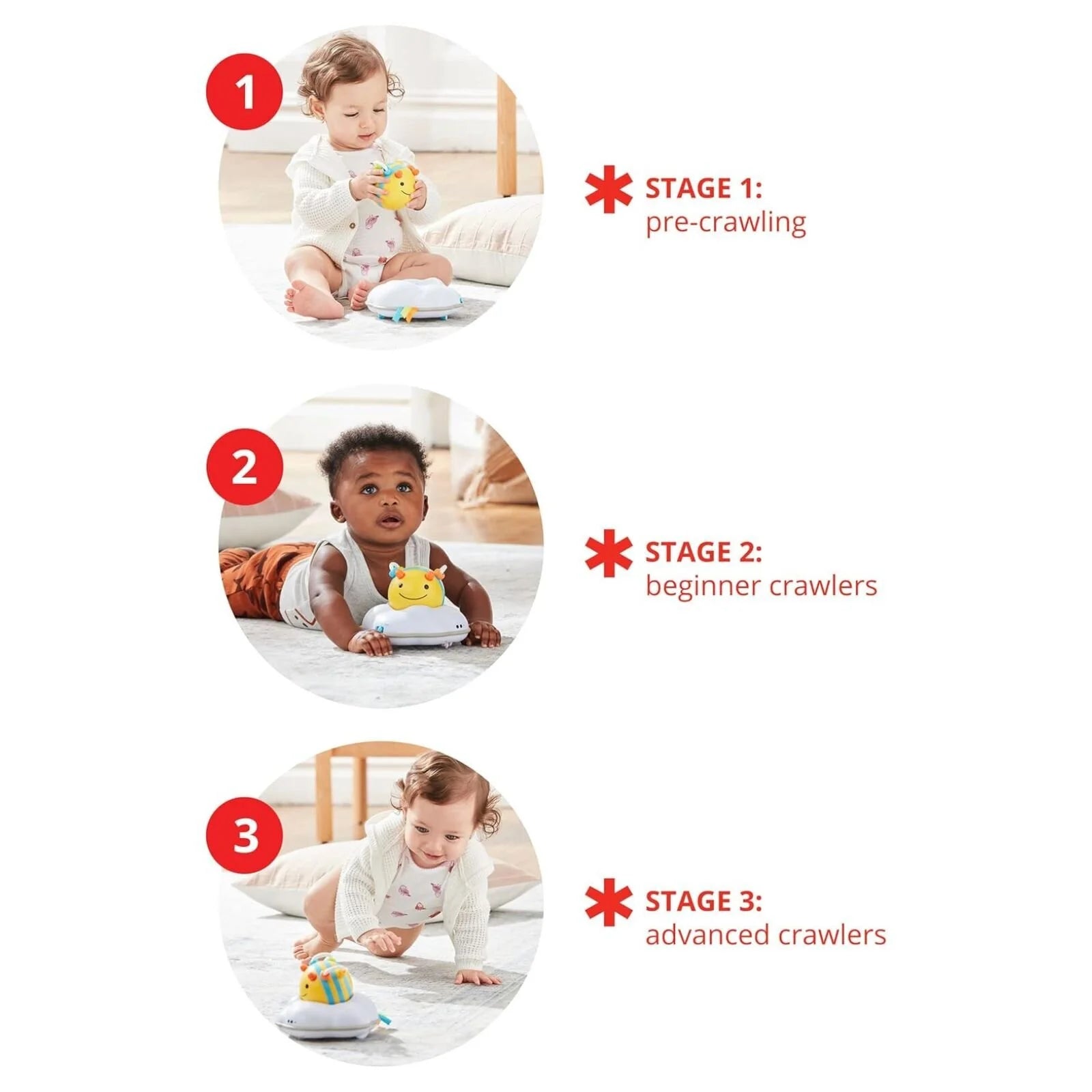 Skip Hop Explore & More Follow - Bee Crawl Toy - ebebek - Black Friday