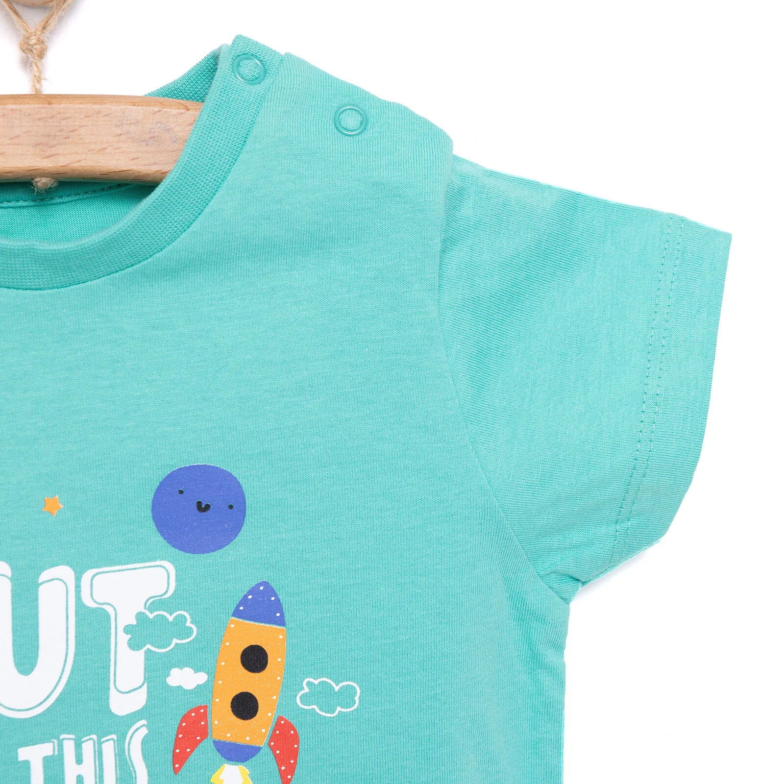 HelloBaby Basic Baby Boy T-Shirt - Green - ebebek - Black Friday