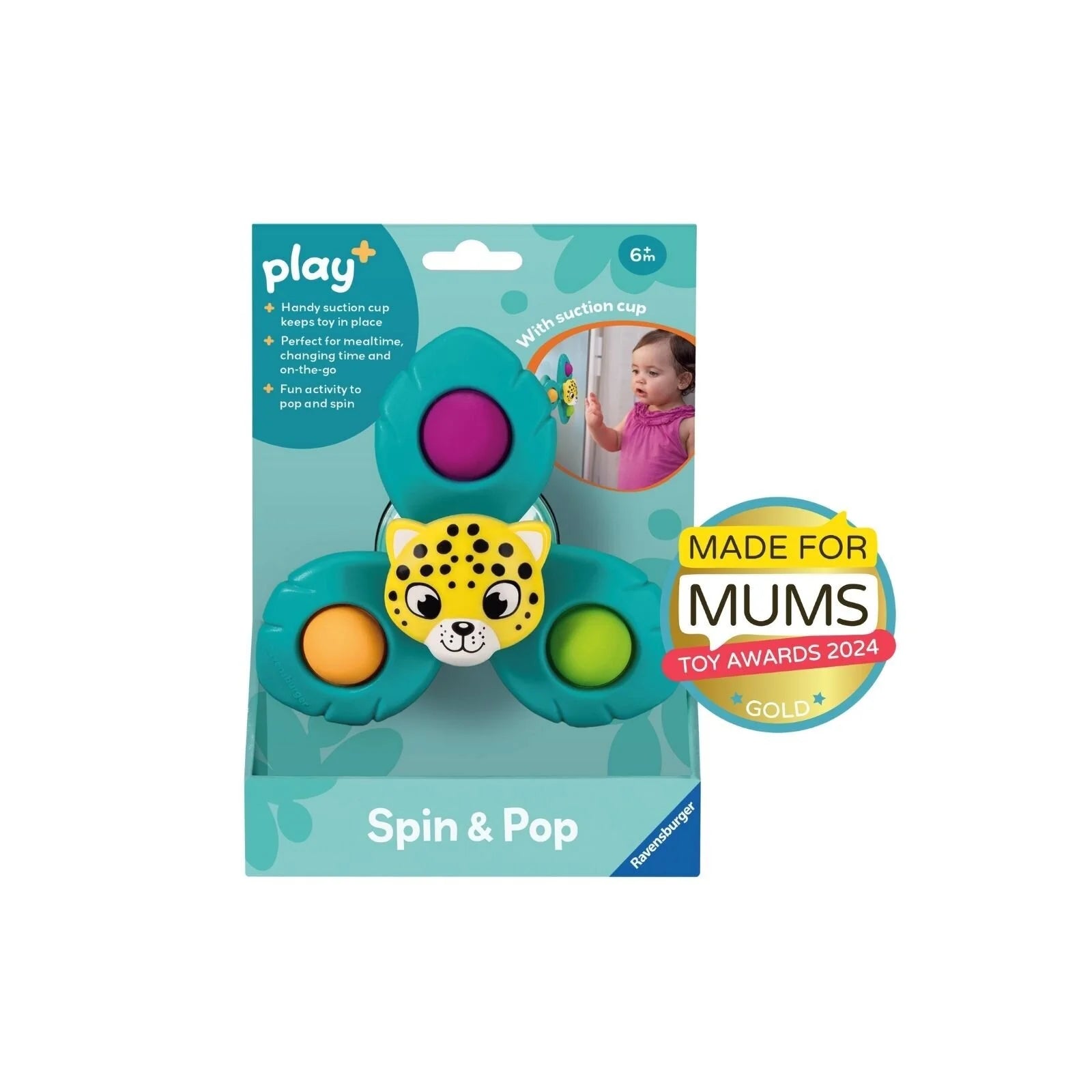 Play+ Spin & Pop Leopard - Play+ - ebebek