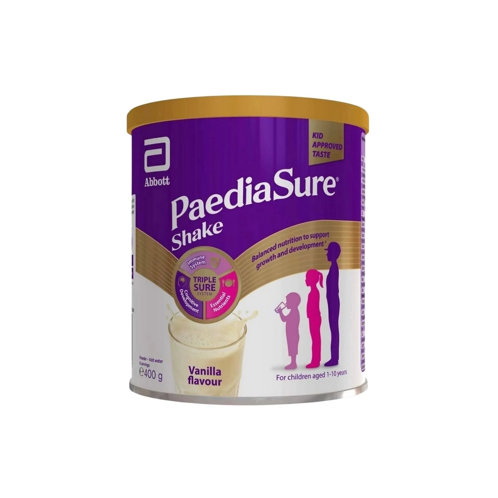 PaediaSure Shake Vanilla Flavoured Nutritional Supplement Powder for Kids 400g - ebebek - Black Friday