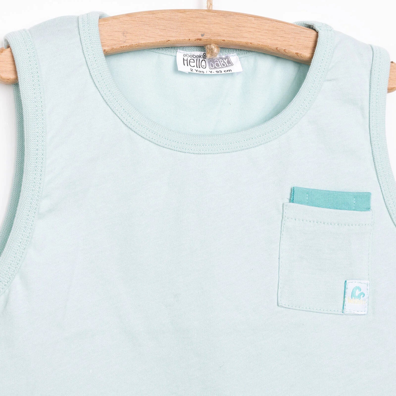 HelloBaby Auqa Dream Boy Athlete Tshirt - Short - Blue - ebebek - Black Friday