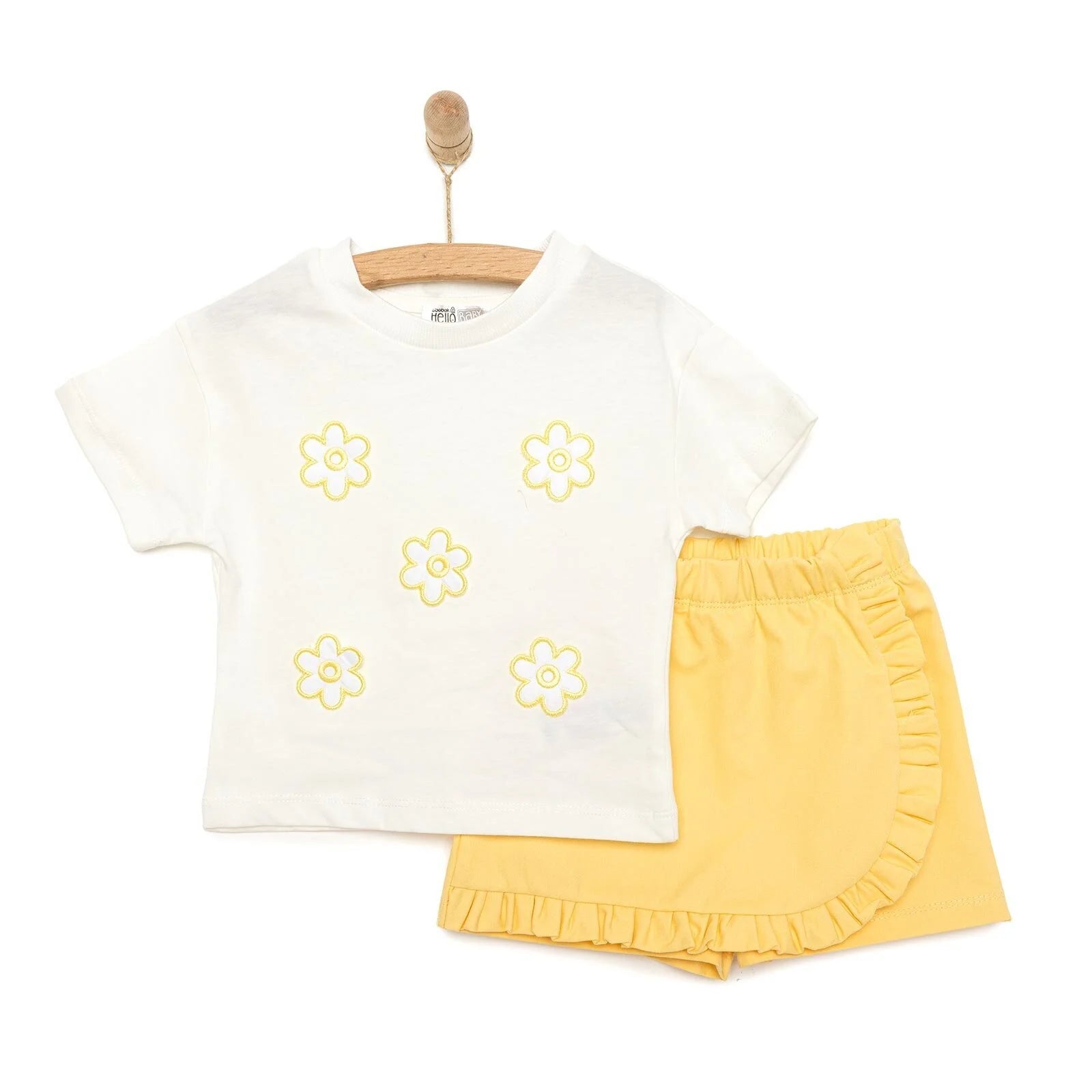 HelloBaby Daisy Girl Blouse - Skirt - Ecru - ebebek - Black Friday