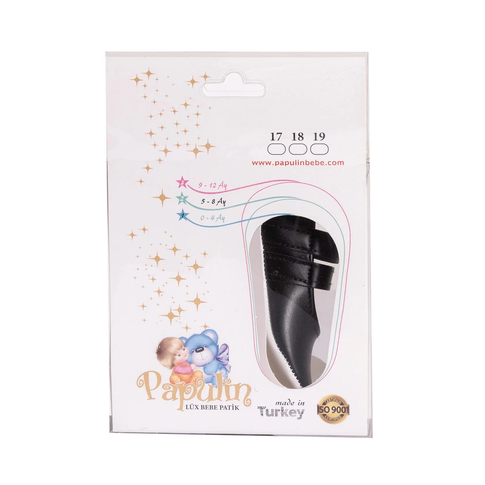 Papulin Baby Girl Booties - Black - ebebek - Black Friday