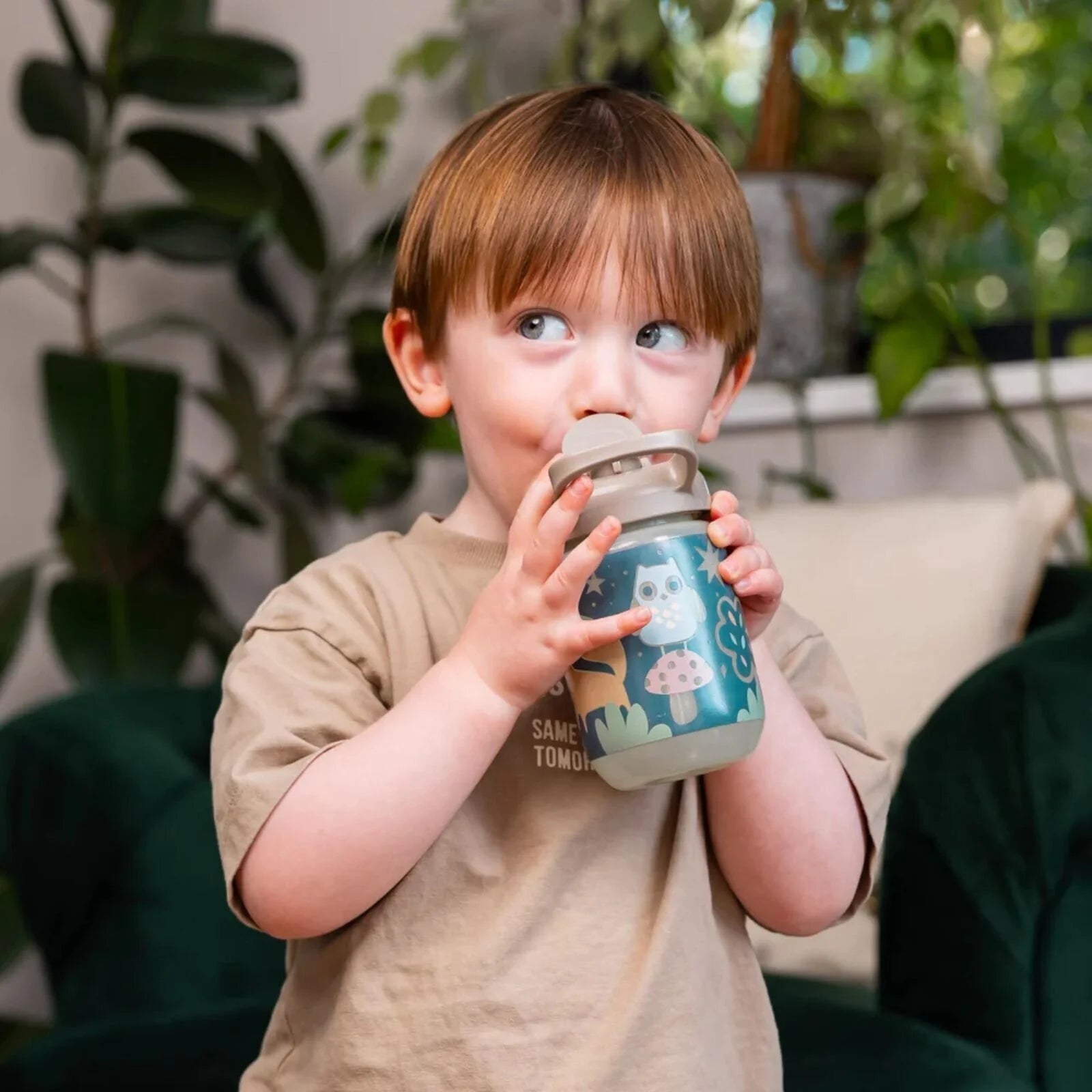 Vital Baby Hydrate Sippy Straw Cup 350ml - Woodland Glow - ebebek - Black Friday