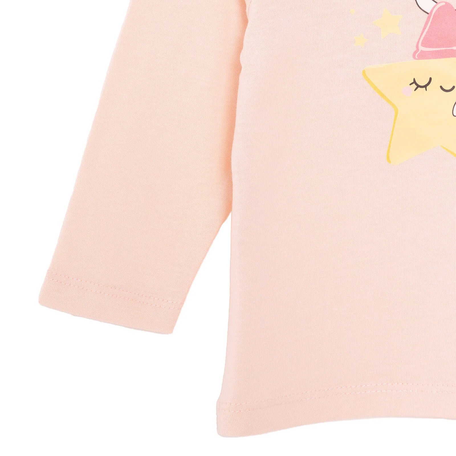 HelloBaby Girl Long Sleeve Pyjamas Set - Light Pink - ebebek - Black Friday