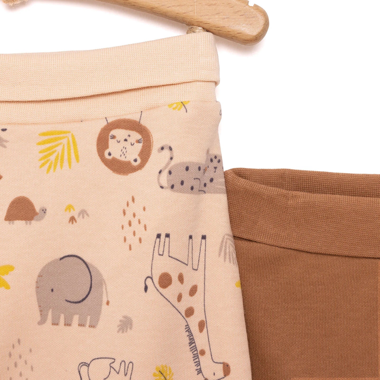 HelloBaby Baby Boy Footed Bottom - Brown - ebebek - Black Friday