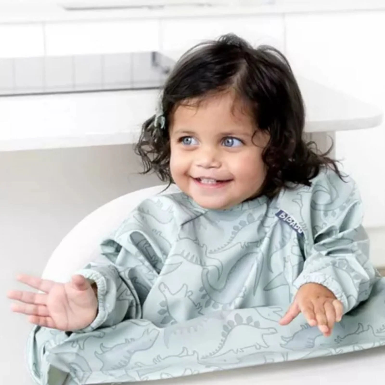 Bibado Coverall Weaning Bib - Dino Roar - ebebek - Black Friday