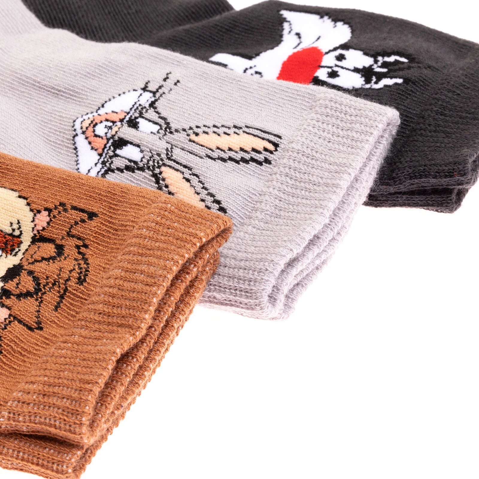Looney Tunes Baby Boy Socks 3 Pcs - Grey - ebebek - Black Friday