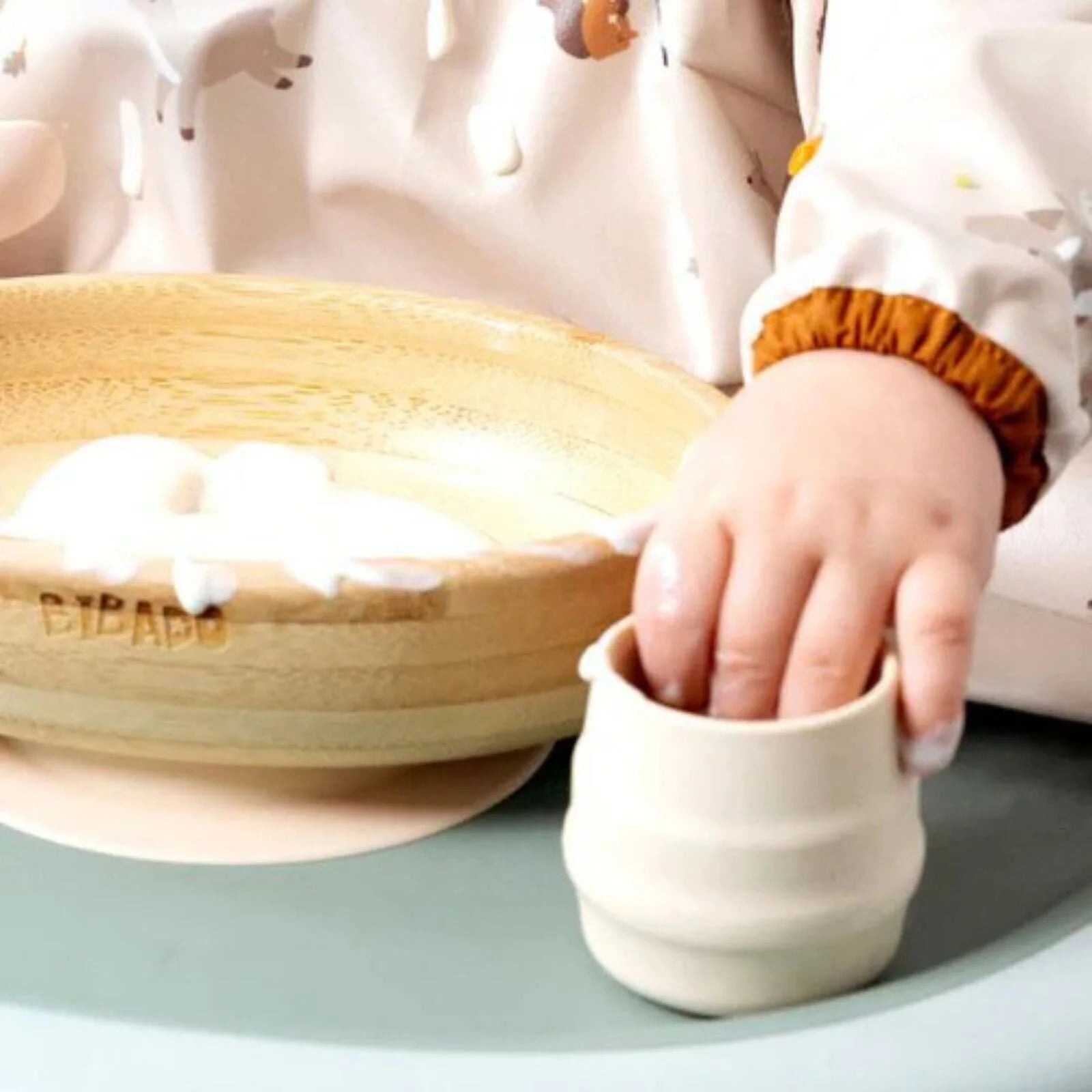 Bibado Sippit Silicone Open Training Cup 6+ months Pack of 2 - Fawn - ebebek - Black Friday