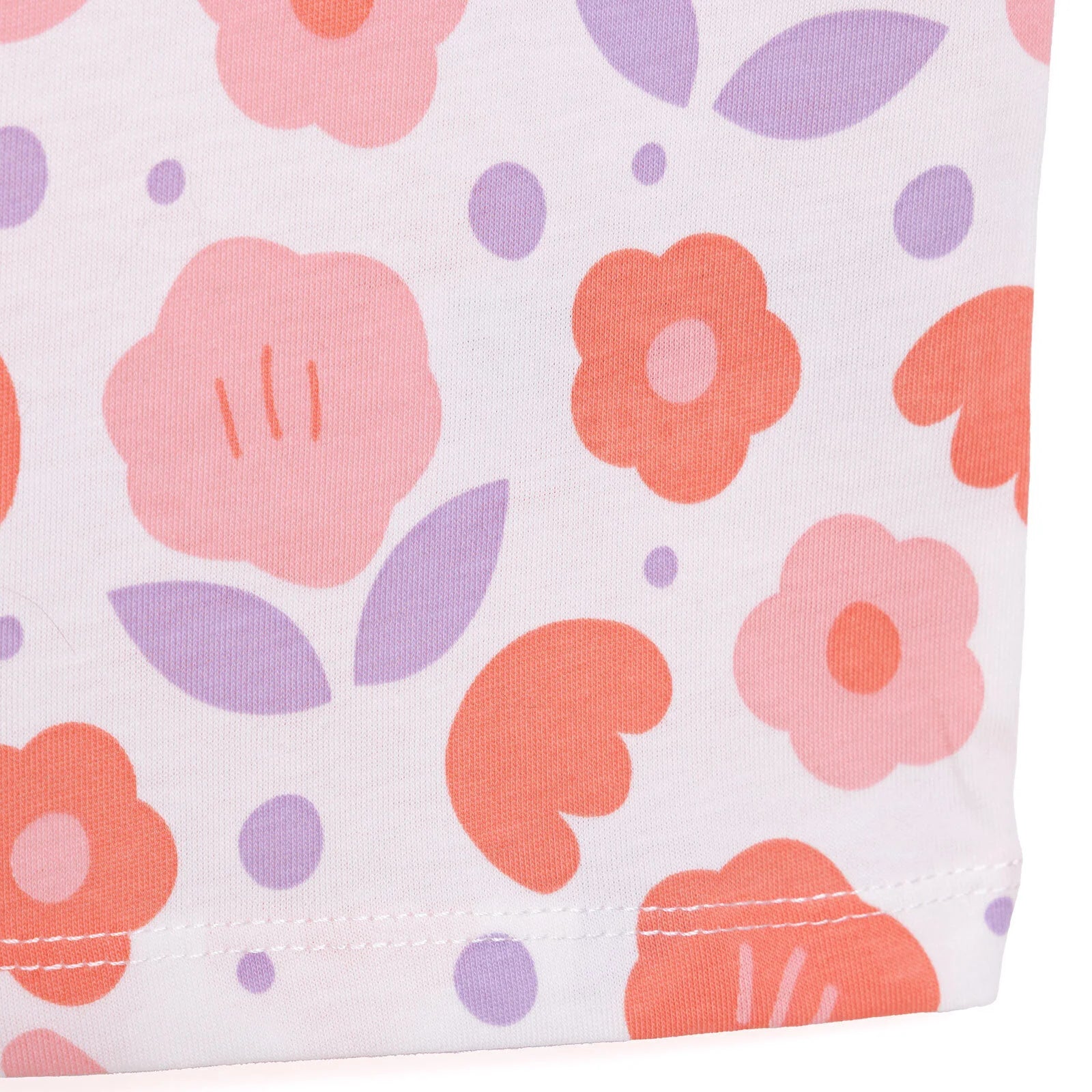 HelloBaby Basic Girl Flower Patterned Tshirt - Ecru - ebebek - Black Friday