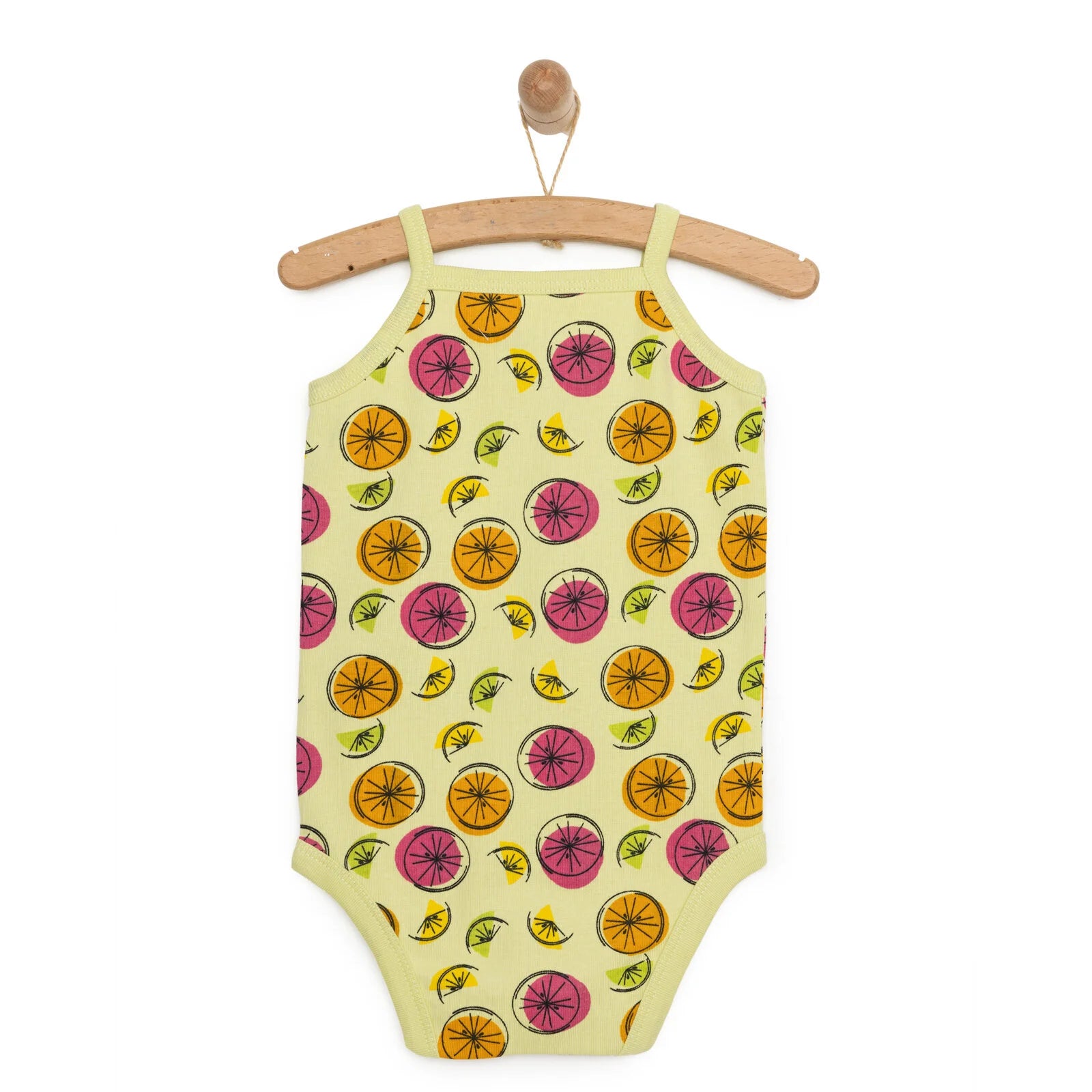 HelloBaby Rope Strap Bodysuit - Light Green - ebebek - Black Friday