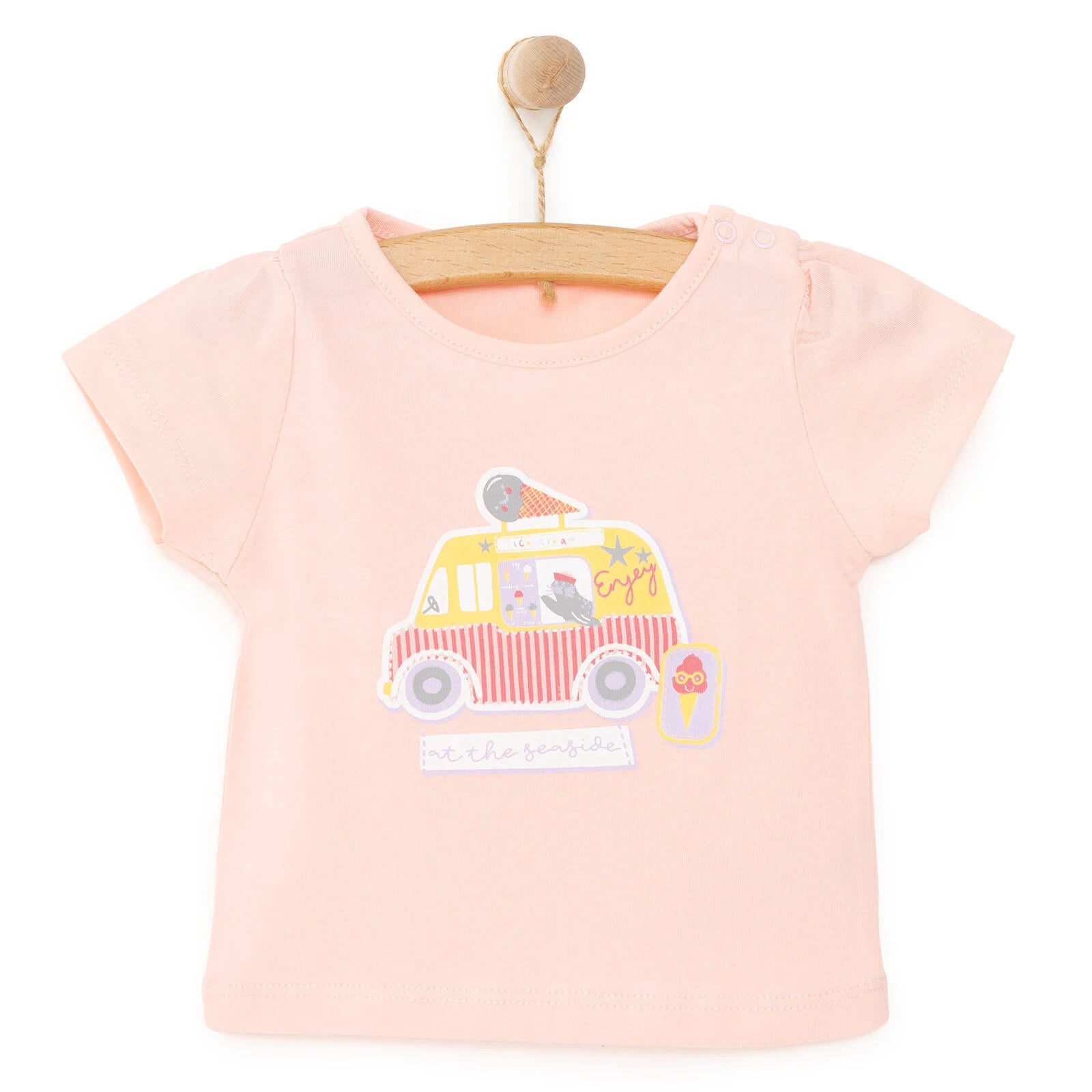 HelloBaby Basic Printed Tshirt - Light Pink - ebebek - Black Friday