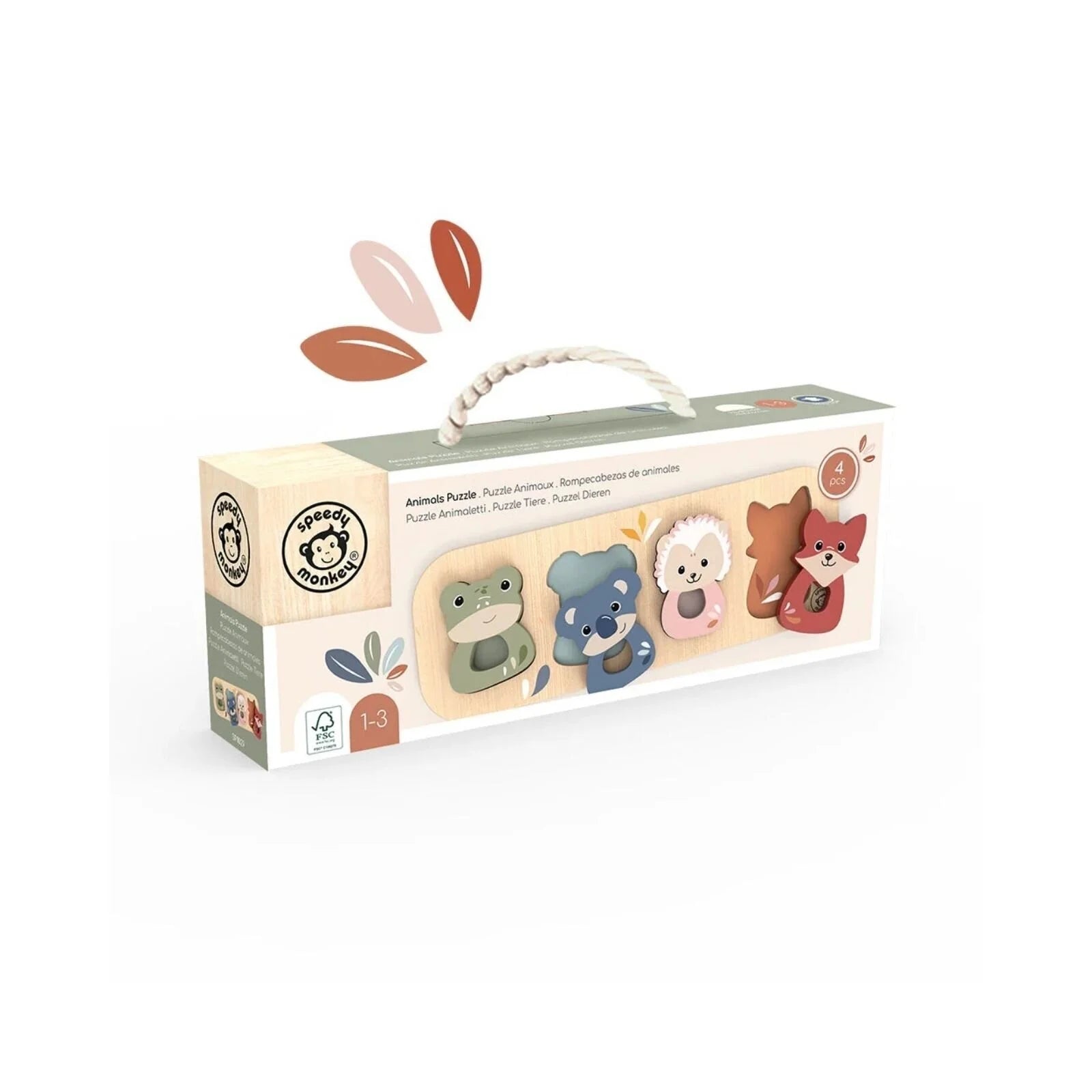 Speedy Monkey Animals Puzzle - ebebek - Christmas