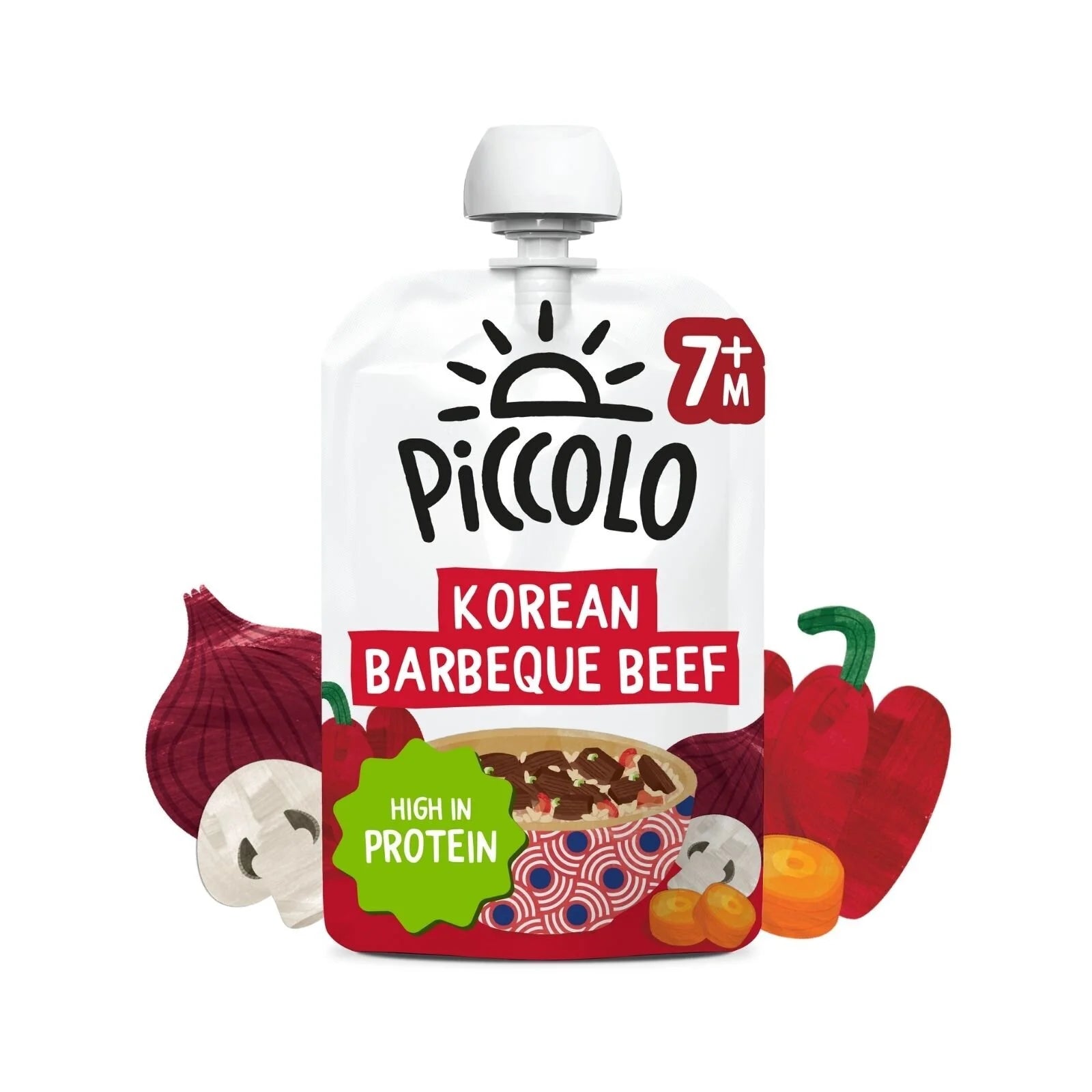 Piccolo Organic Korean BBQ Beef 130g - ebebek - Black Friday